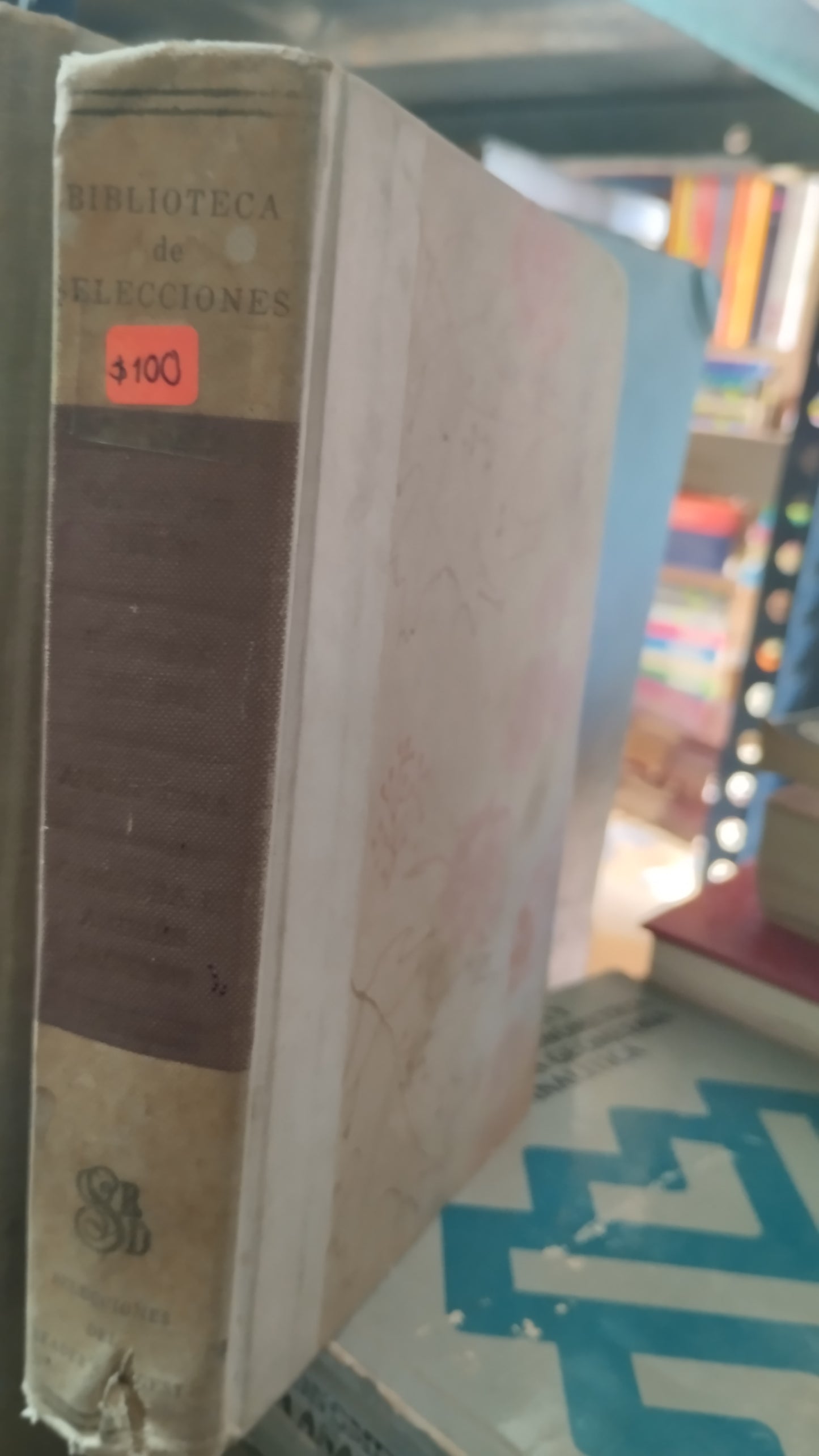 CARTA DE PEKIN POR BIBLIOTECA DE SELECCIONES LIBRO USADO NOVELAS ALDAMA