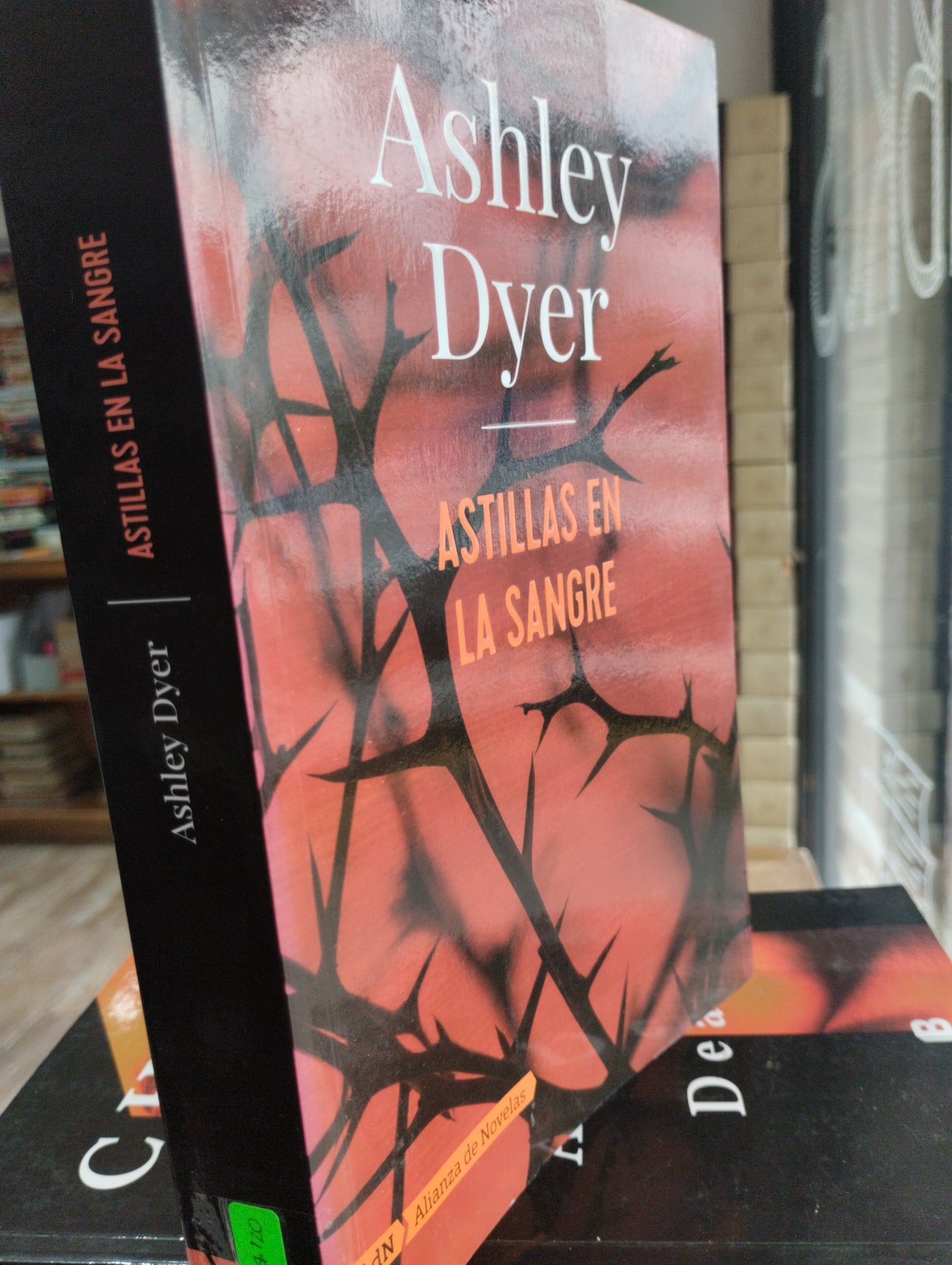 ASTILLAS EN LA SANGRE ASHLEY DYER USADO NOVELAS JUAREZ 515