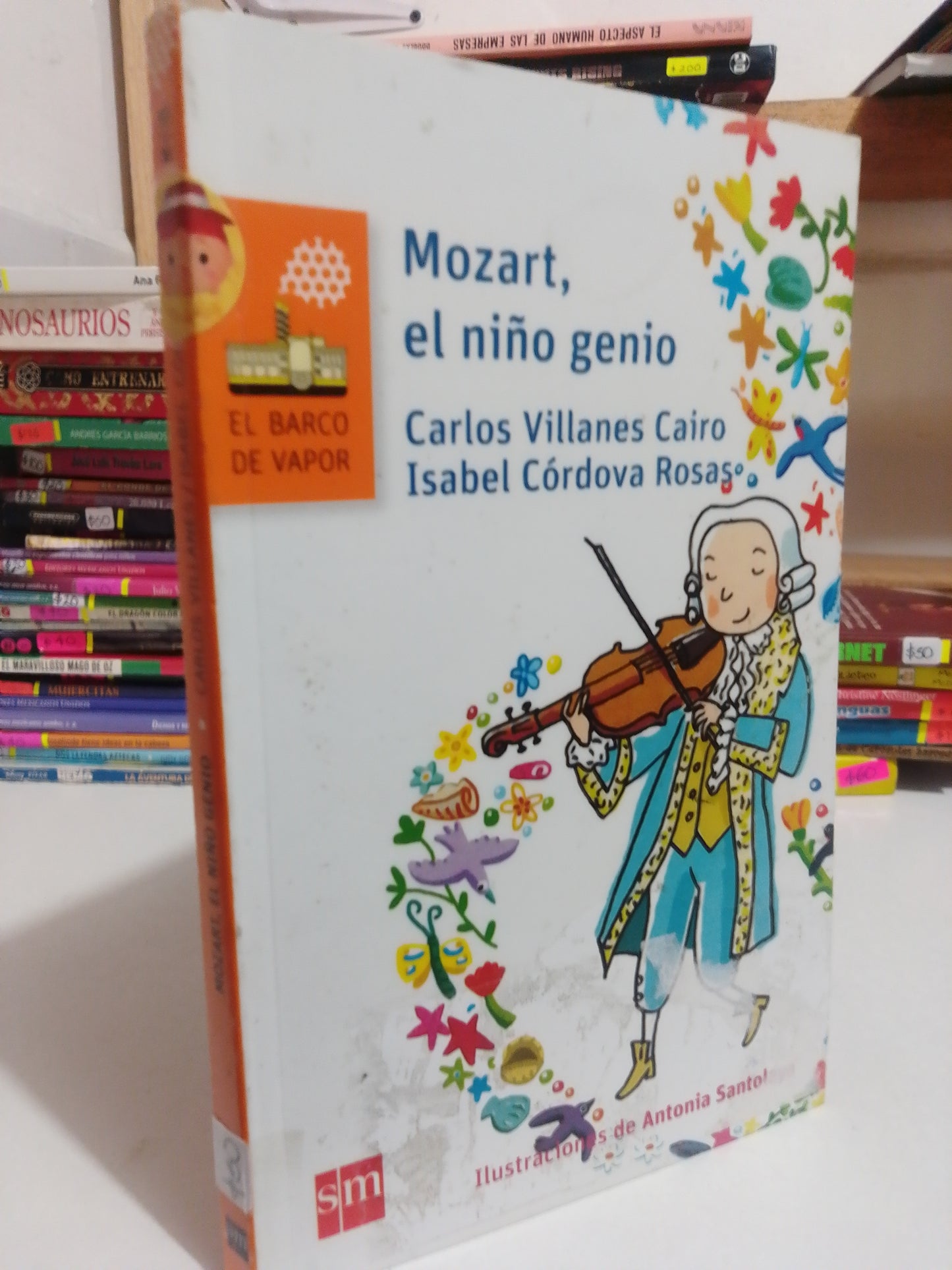 MOZART EL NIÑO GENIO POR CARLOS VILLANES CAIRO USADO INFANTIL JUAREZ