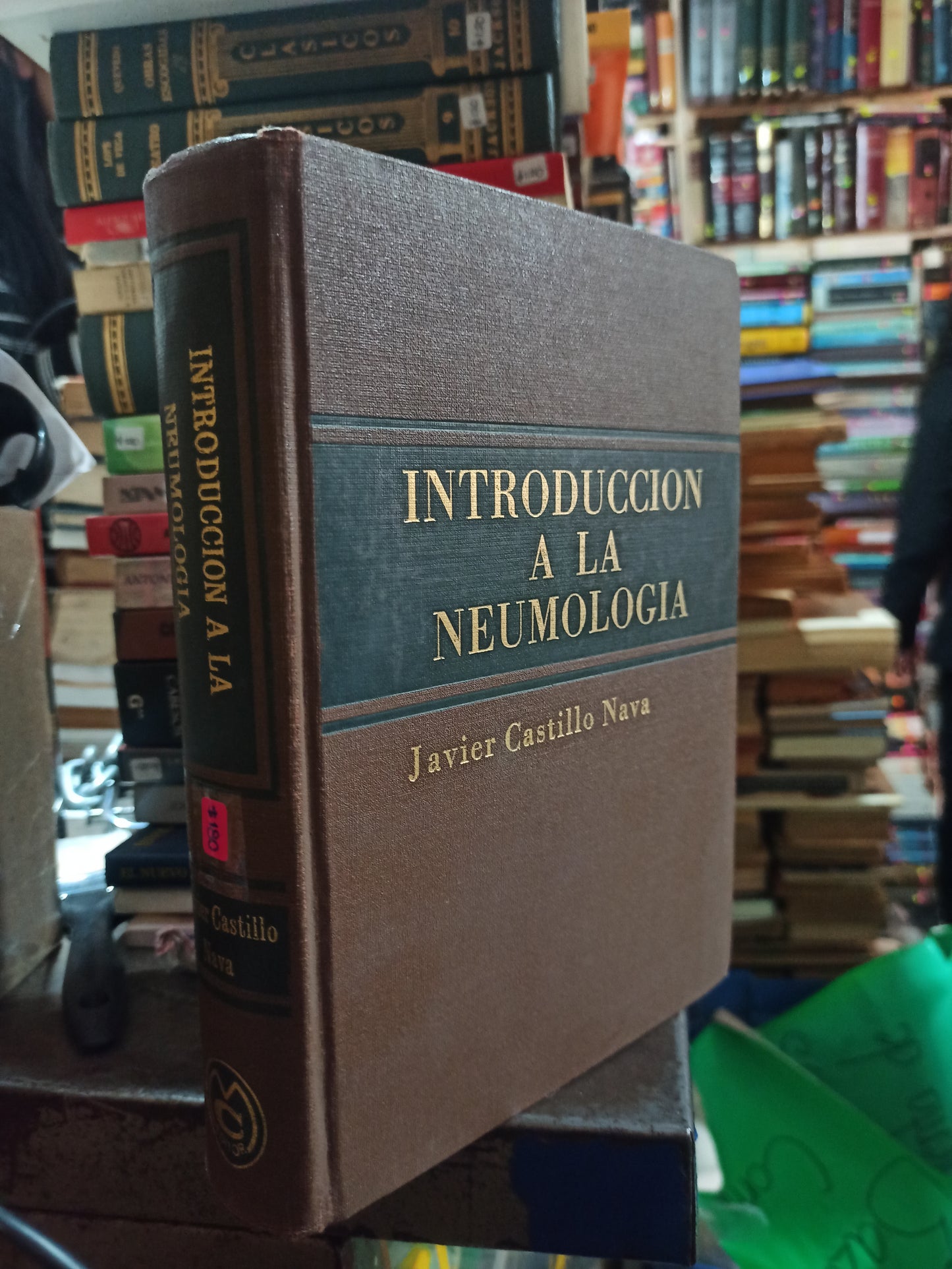 INTRODUCCION A LA NEUMOLOGIA POR JAVIER CASTILLO NAVA USADO SALUD ALDAMA