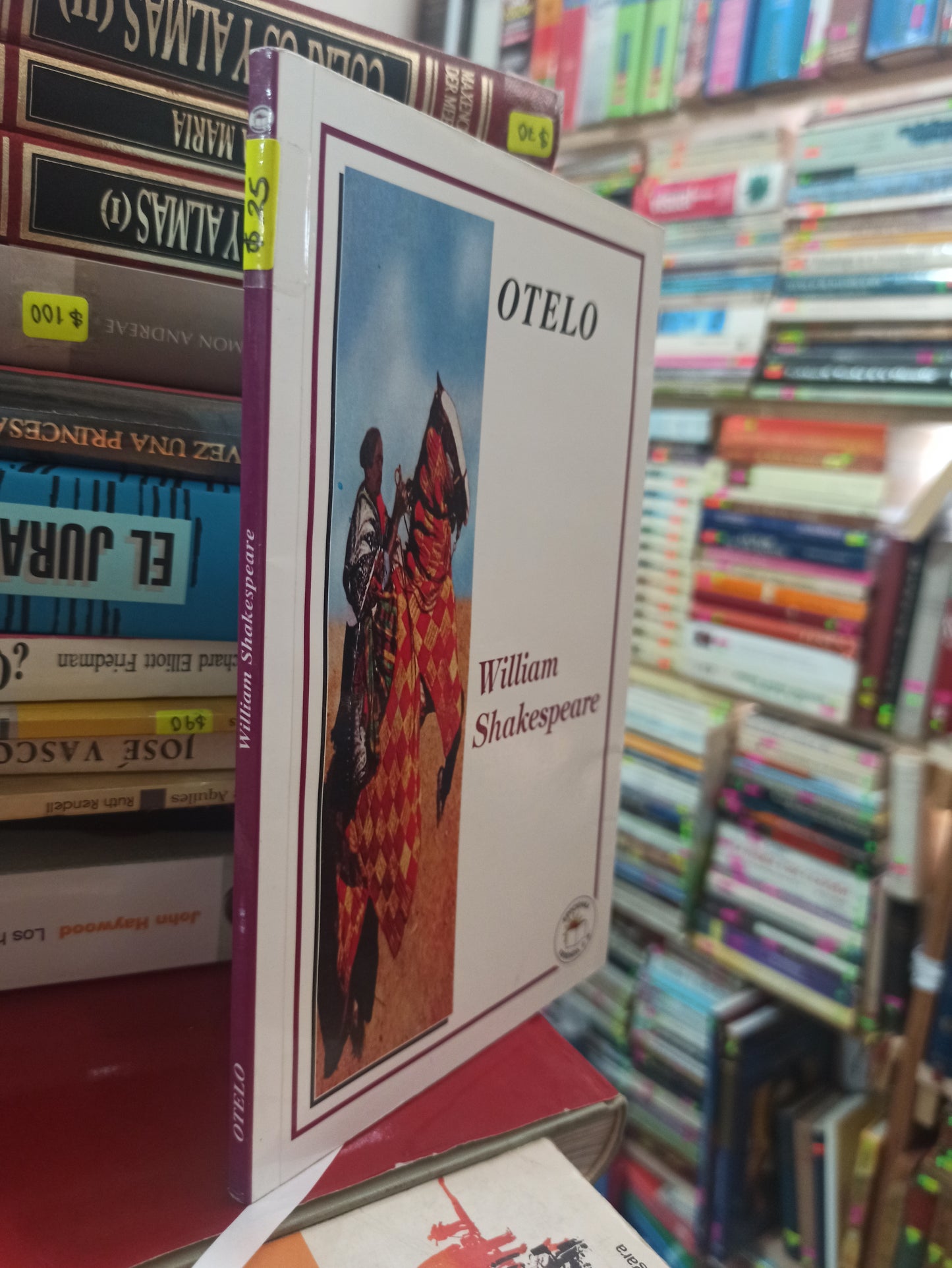 OTELO POR WILLIAM SHAKESPARE USADO NOVELAS ALDAMA