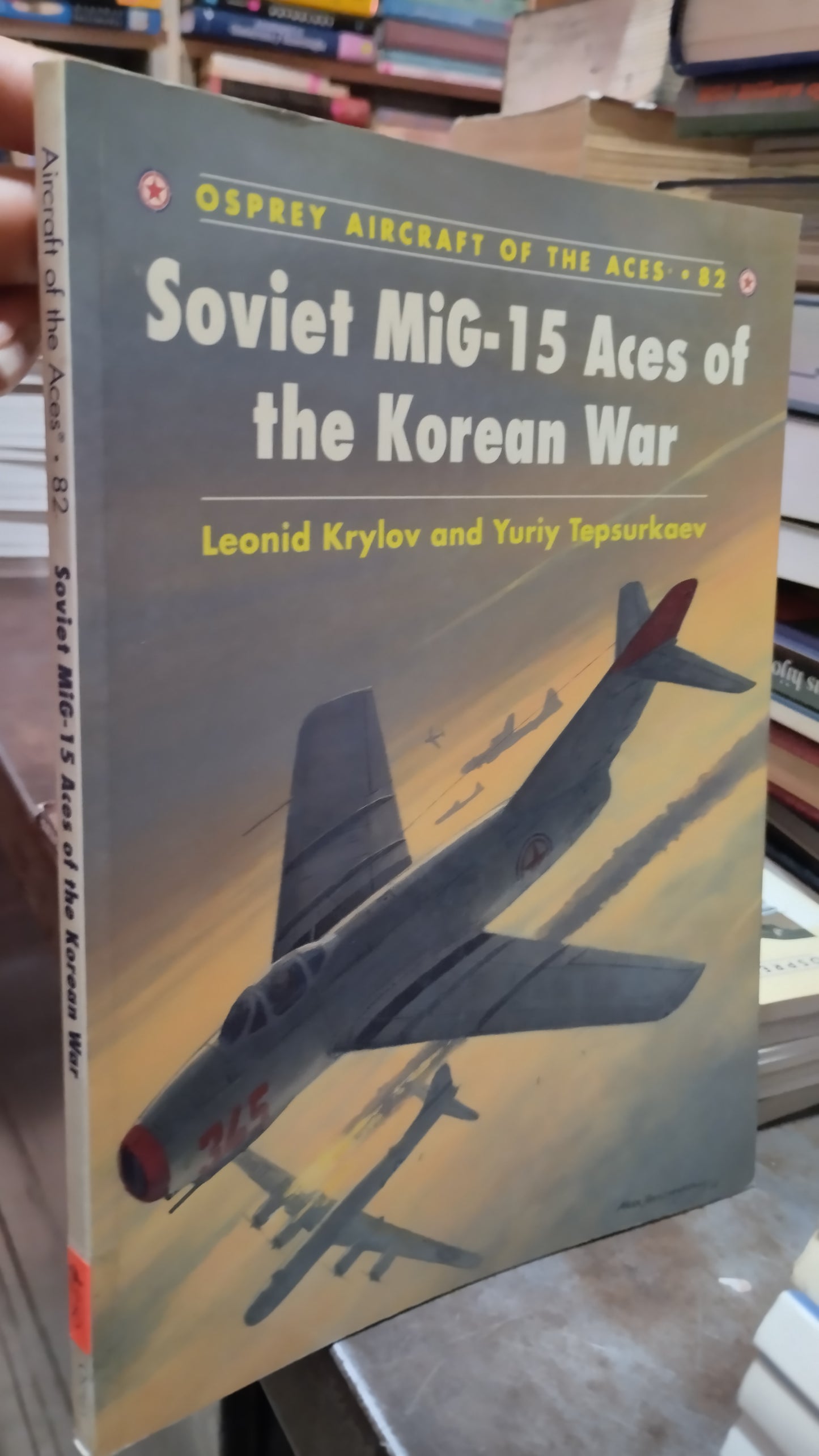 SOVIET MIG 15 ACES OF THE KOREAN WAR 82 LIBRO USADO HISTORIA ALDAMA
