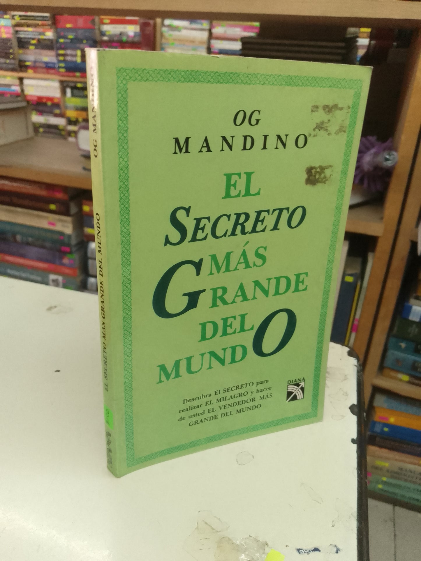 EL SECRETO MÁS GRANDE DEL MUNDO POR OG MANDINO USADO SUPERACIÓN PERSONAL LITERARIO 207