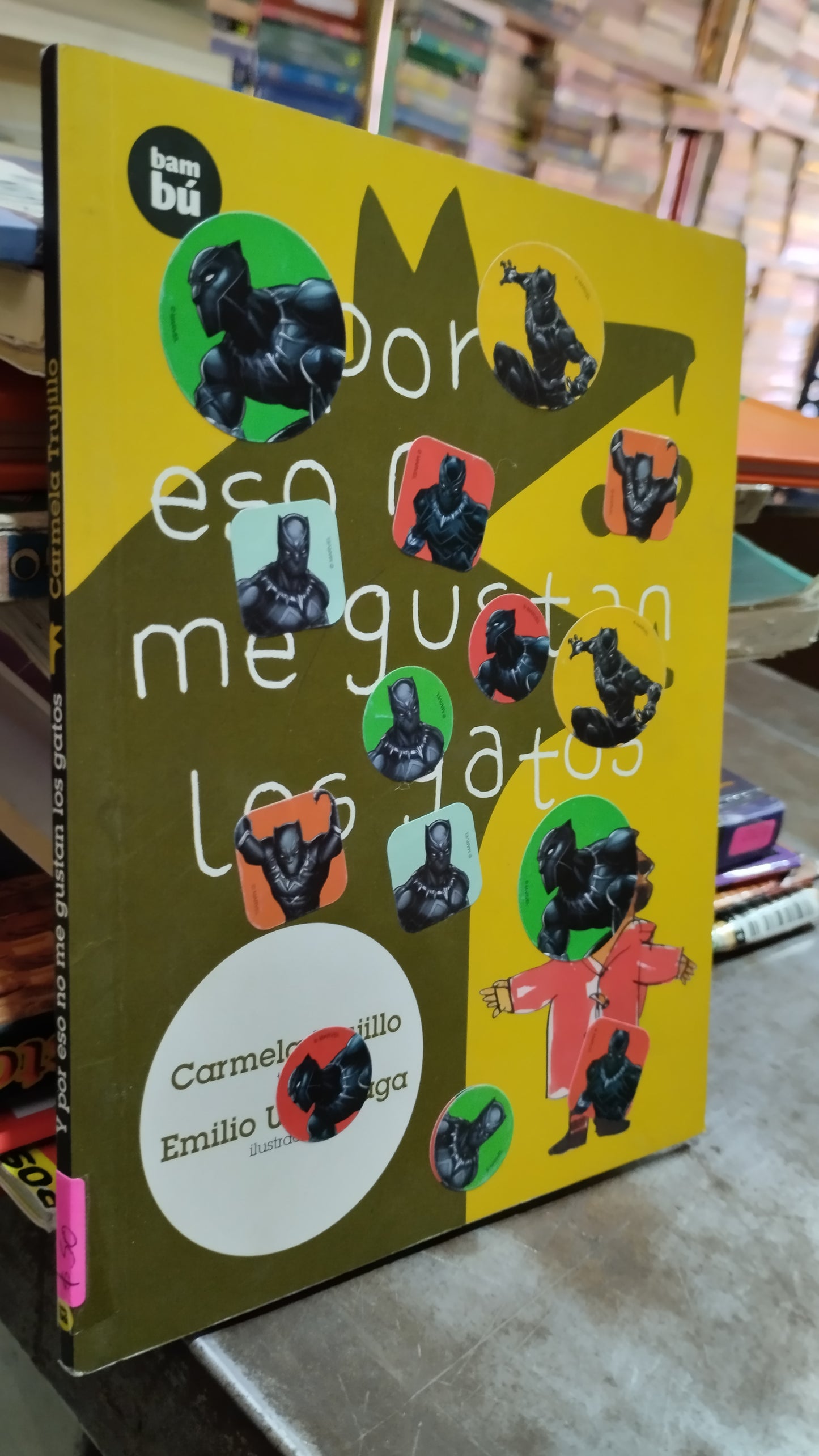 Y POR ESO NO ME GUSTAN LOS GATOS POR CARMELA TRIJILLO LIBRO USADO INFANTIL ALDAMA