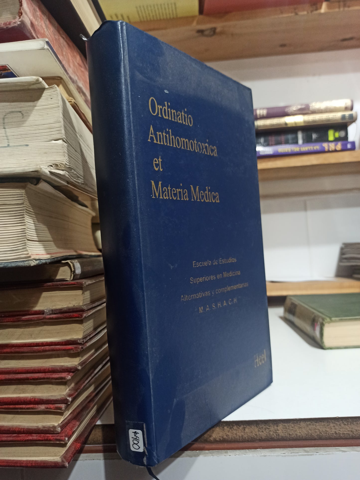 ORDINATIO ANTIHOMOTOXICA ET MATERIA MEDICA POR EDITORIAL HEEL USADO SALUD JUÁREZ