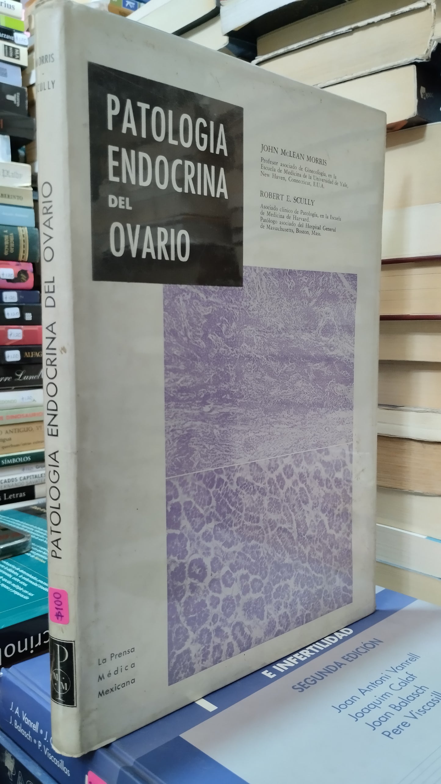 PATOLOGIA ENDOCRINA DEL OVARIO POR JOHN MCLEAN MORRIS LIBRO USADO SALUD ALDAMA
