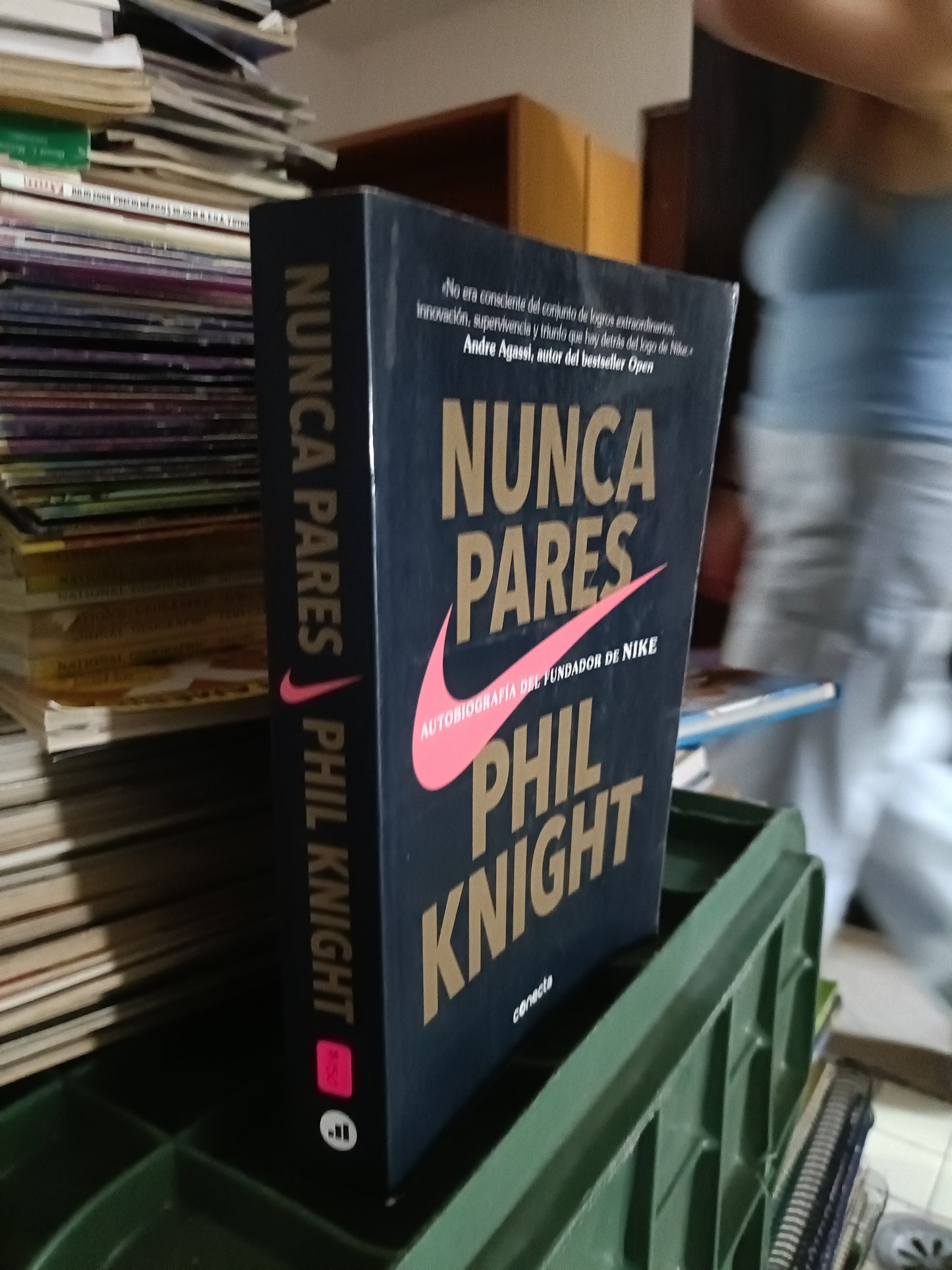 NUNCA PARES POR PHIL KNIGHT USADO SUPERACION PERSONAL JUAREZ 515
