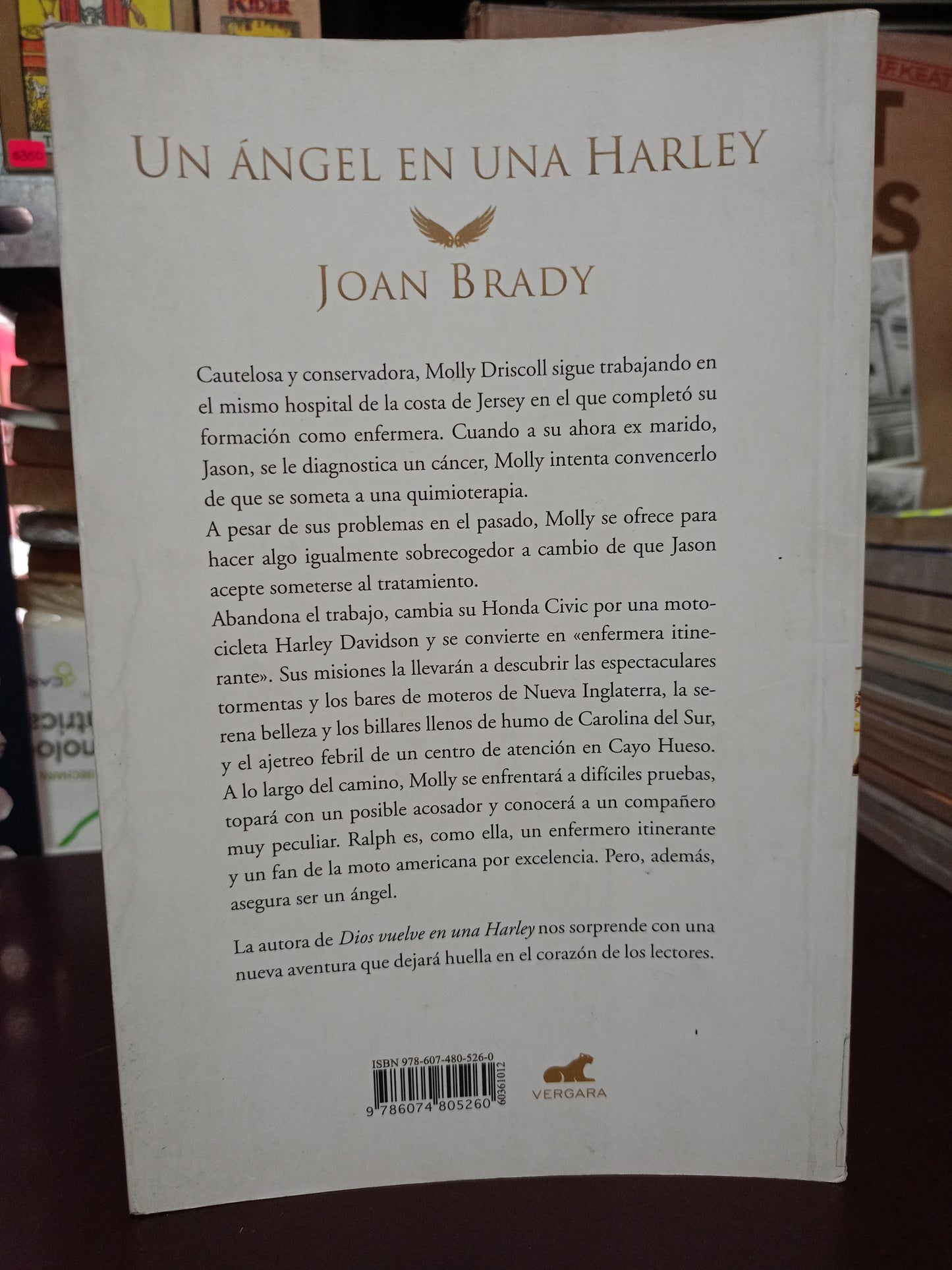 UN ÁNGEL EN UNA HARLEY POR JOAN BRADY USADO SUPERACIÓN PERSONAL LITERARIO 305