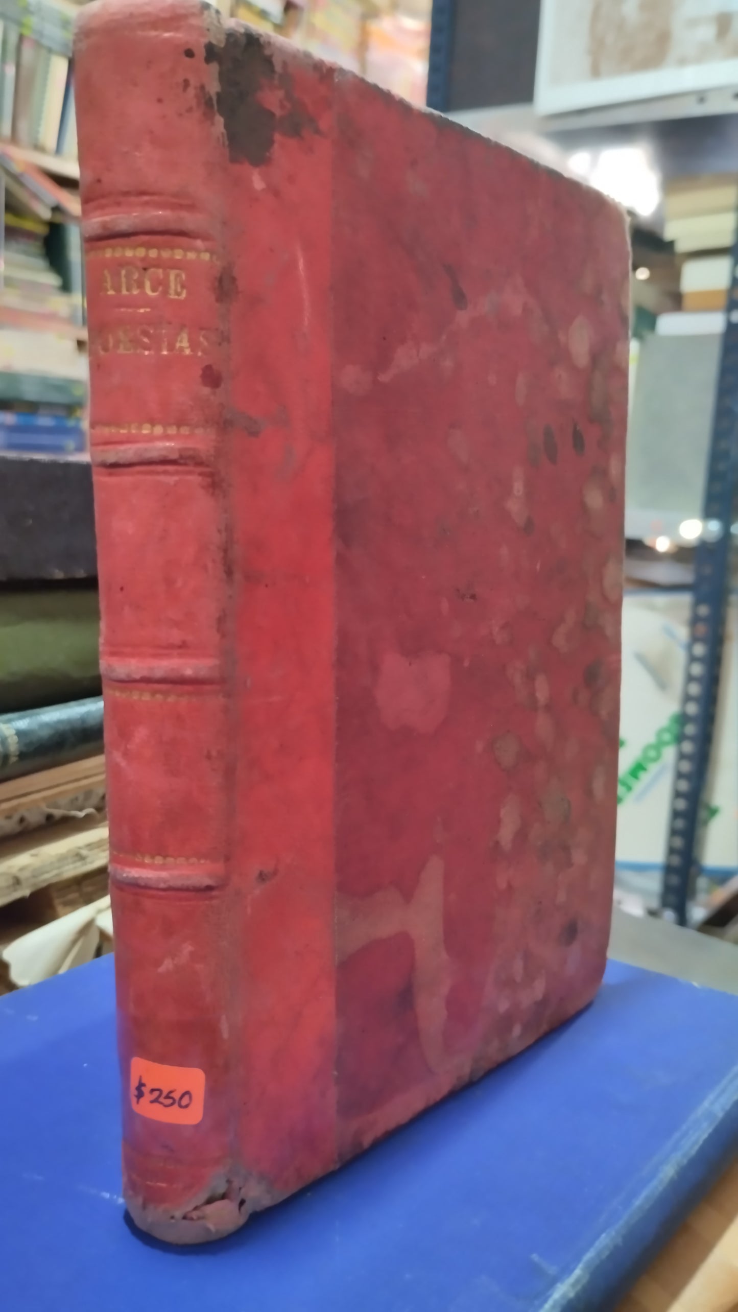 POESIAS COMPLETAS DE NUÑEZ DE ARCE LIBRO USADO ANTIGUO ALDAMA