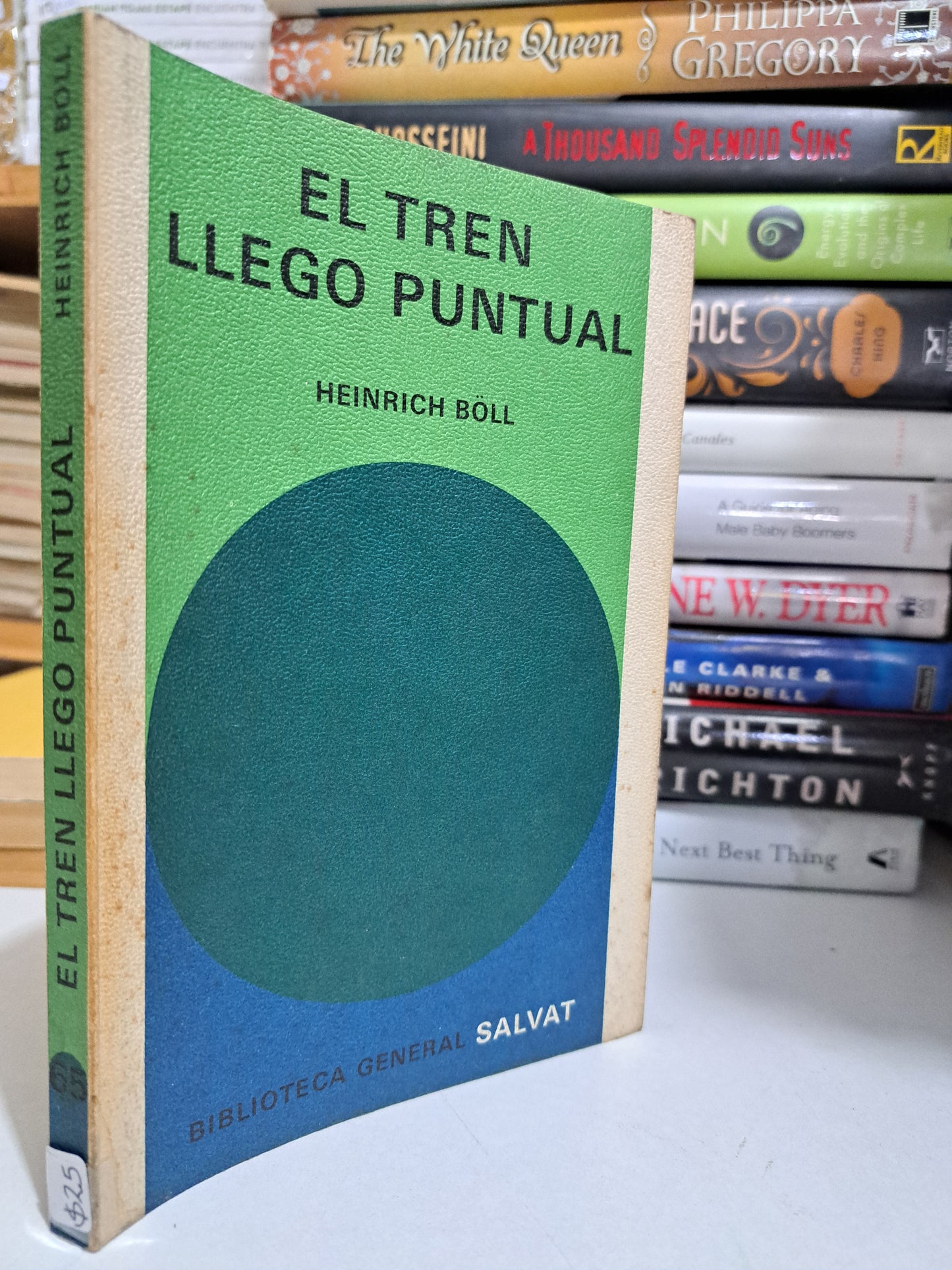 EL TREN LLEGÓ PUNTUAL HEINRICH BÖLL USADO NOVELA JUÁREZ
