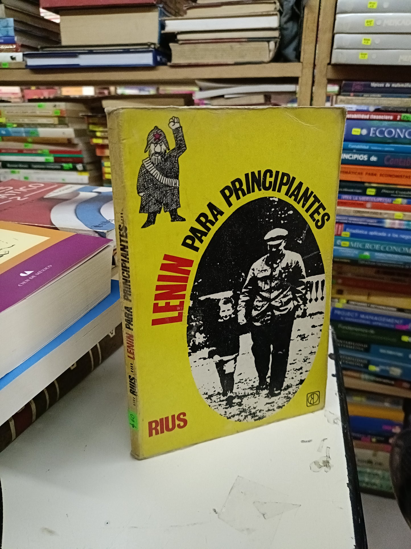LENIN PARA PRINCIPIANTES POR RIUS USADO PERIODISMO LITERARIO 207