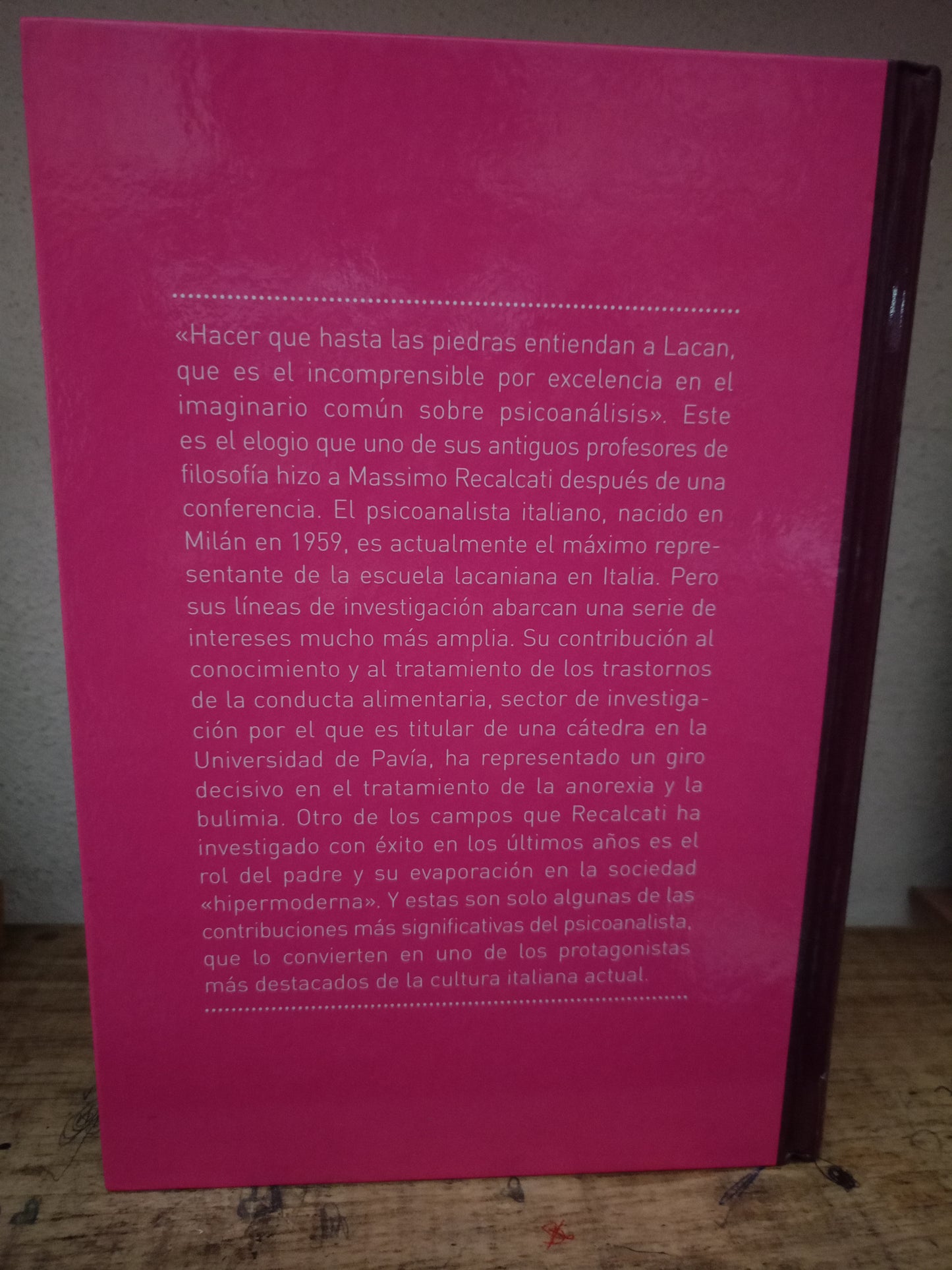 EL PSICOANÁLISIS EN LA SOCIEDAD CONTEMPORÁNEA POR MASSIMO RECALCATI USADO PSICOLOGÍA LITERARIO 305
