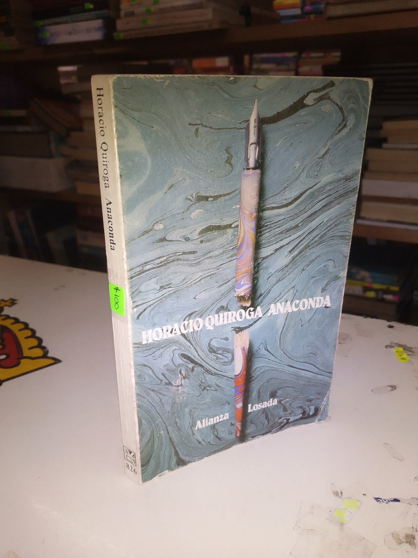 ANACONDA POR HORACIO QUIROGA USADO NOVELA LITERARIO 207