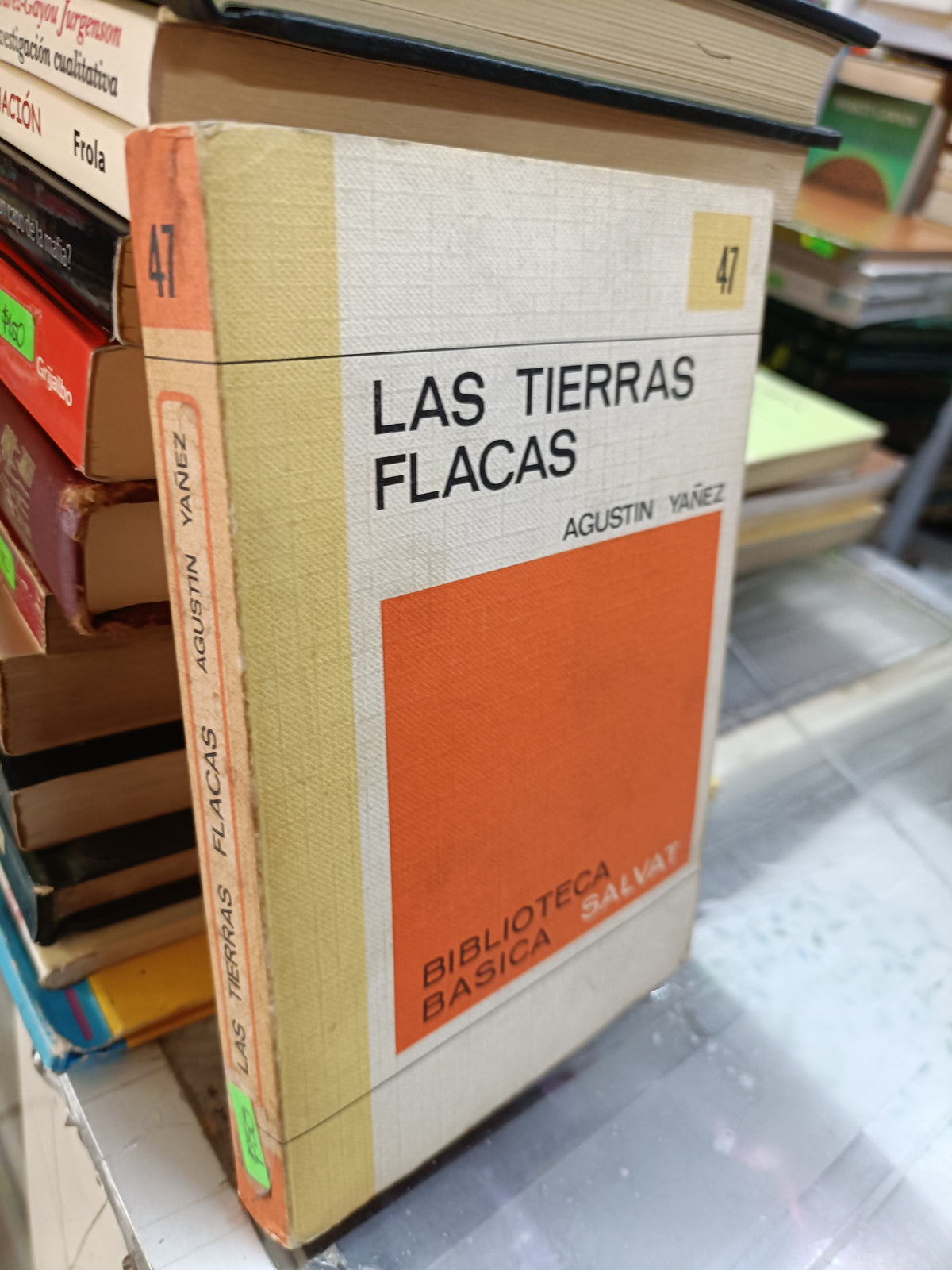 LAS TIERRAS FLACAS POR AGUSTIN YAÑEZ USADO NOVELA LITERARIO 207