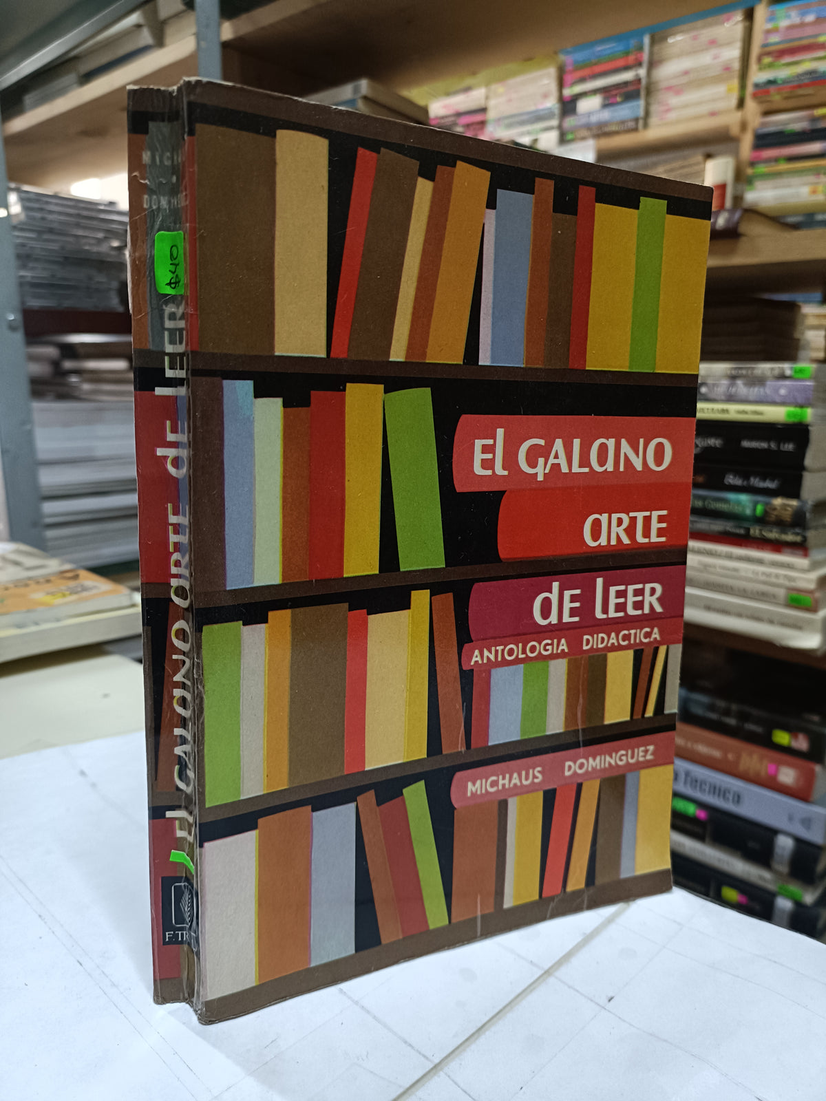 EL GALANO ARTE DE LEER ANATOLOGIA DIDACTICA POR MICHAUS DOMINGUEZ USADO EDUCACION LITERARIO 207