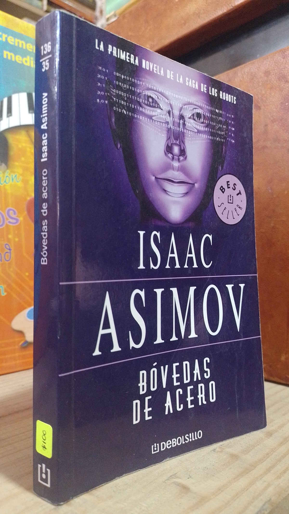 BOVEDAS DE ACERO POR ISAAC ASIMOV USADO NOVELA ALDAMA