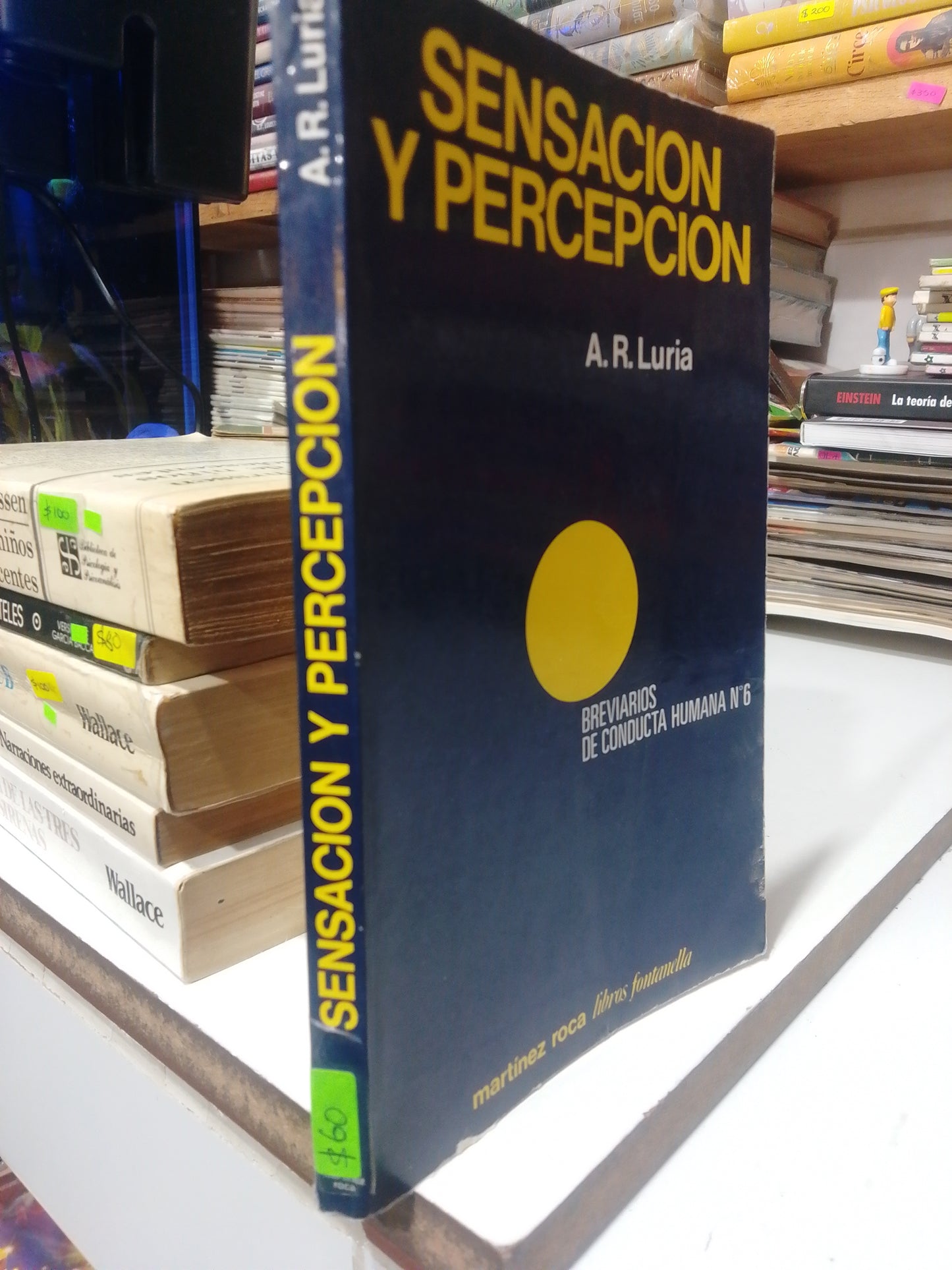 SENSACIÓN Y PERCEPCIÓN POR A R LURIA USADO PSICOLOGIA JUAREZ