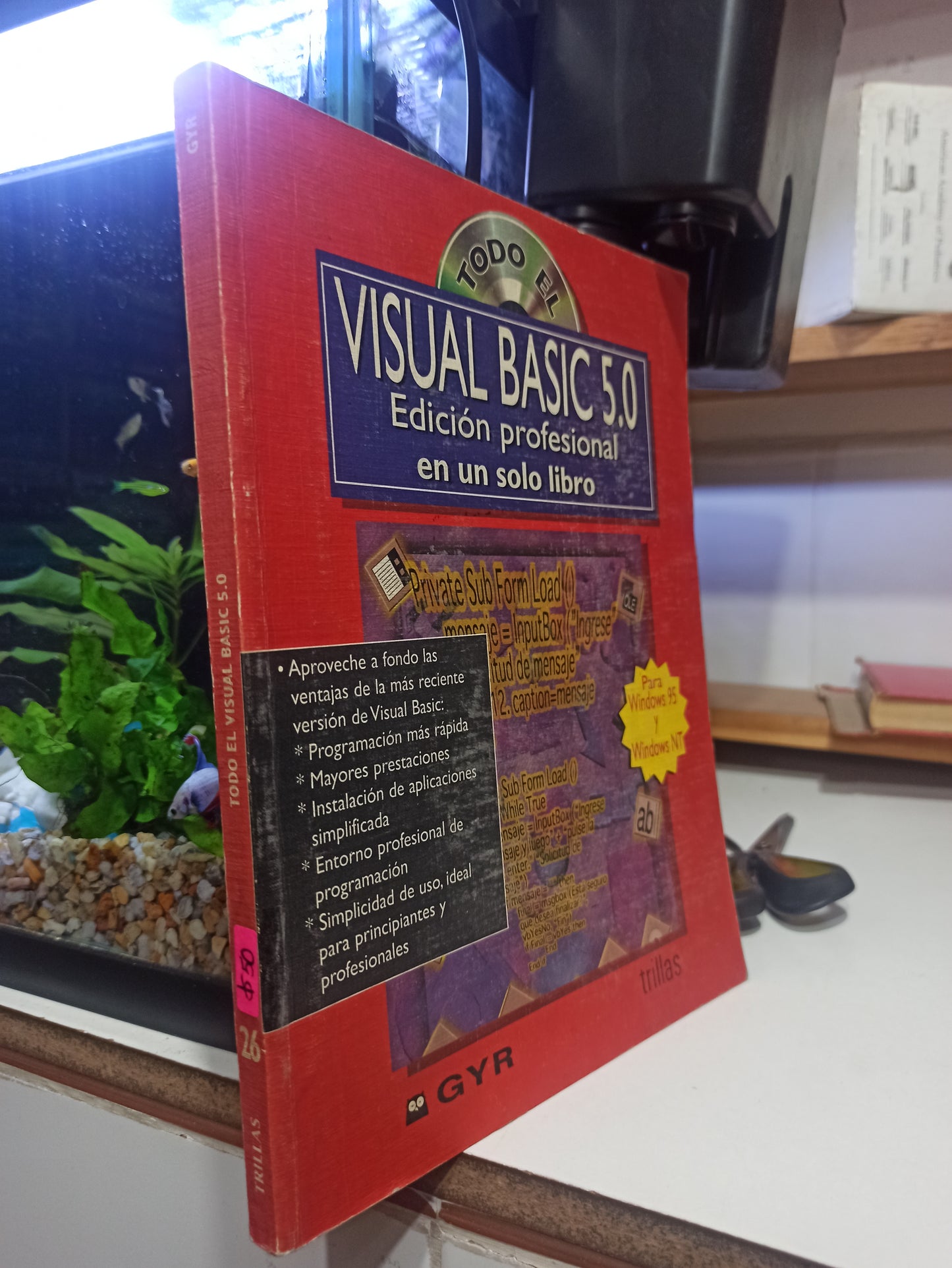 TODO EL VISUAL BASIC 5.0 POR EDITORIAL TRILLAS USADO COMPUTACION JUÁREZ