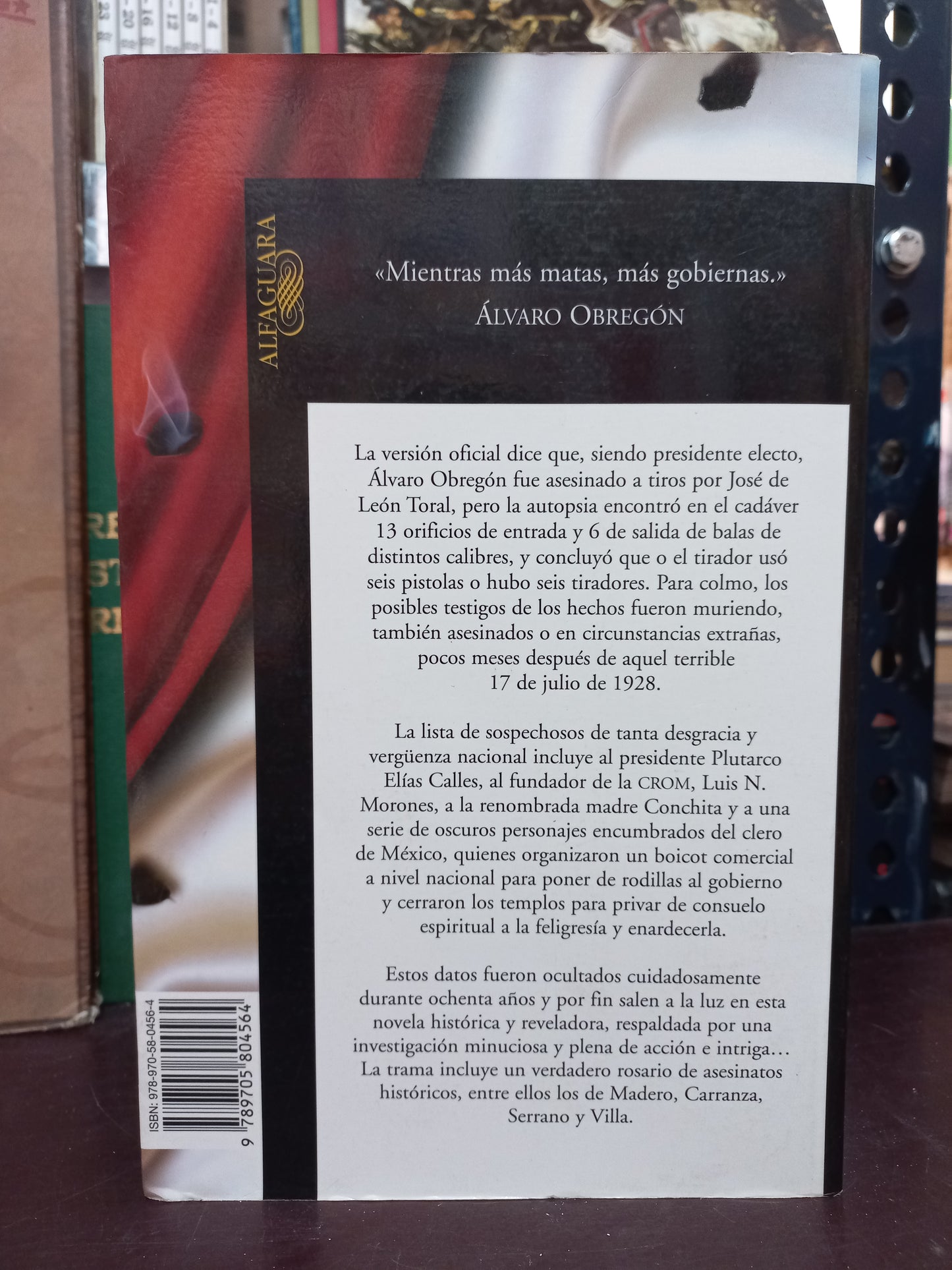 MÉXICO ACRIBILLADO POR FRANCISCO MARTÍN MORENO USADO POLÍTICA LITERARIO 305