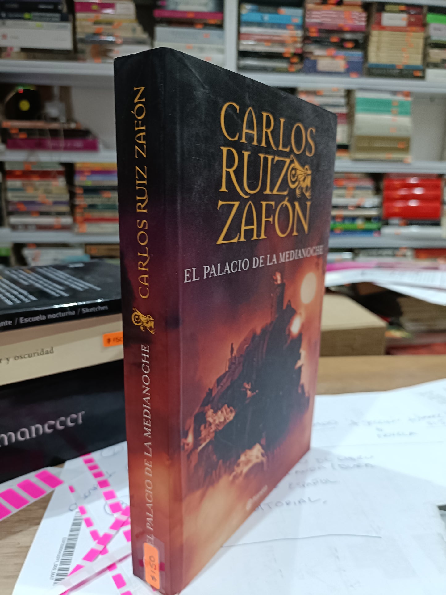 EL PALACIO DE LA MEDIANOCHE POR CARLOS RYIZ ZAFON USADO NOVELA JUAREZ 515