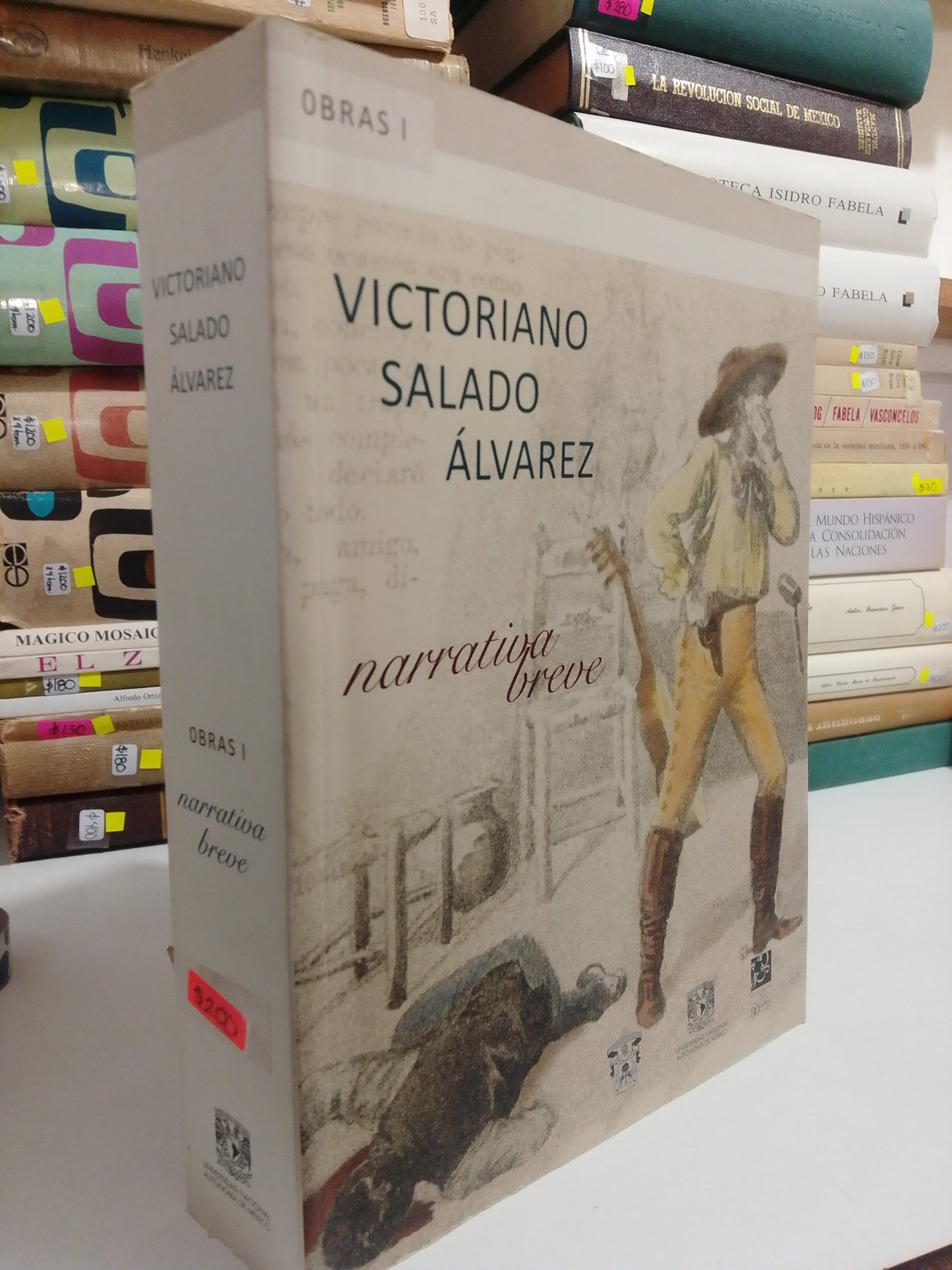 NARRATIVA BREVE OBRAS 1 POR VICTORIANO SALADO ALVAREZ USADO HISTORIA JUAN