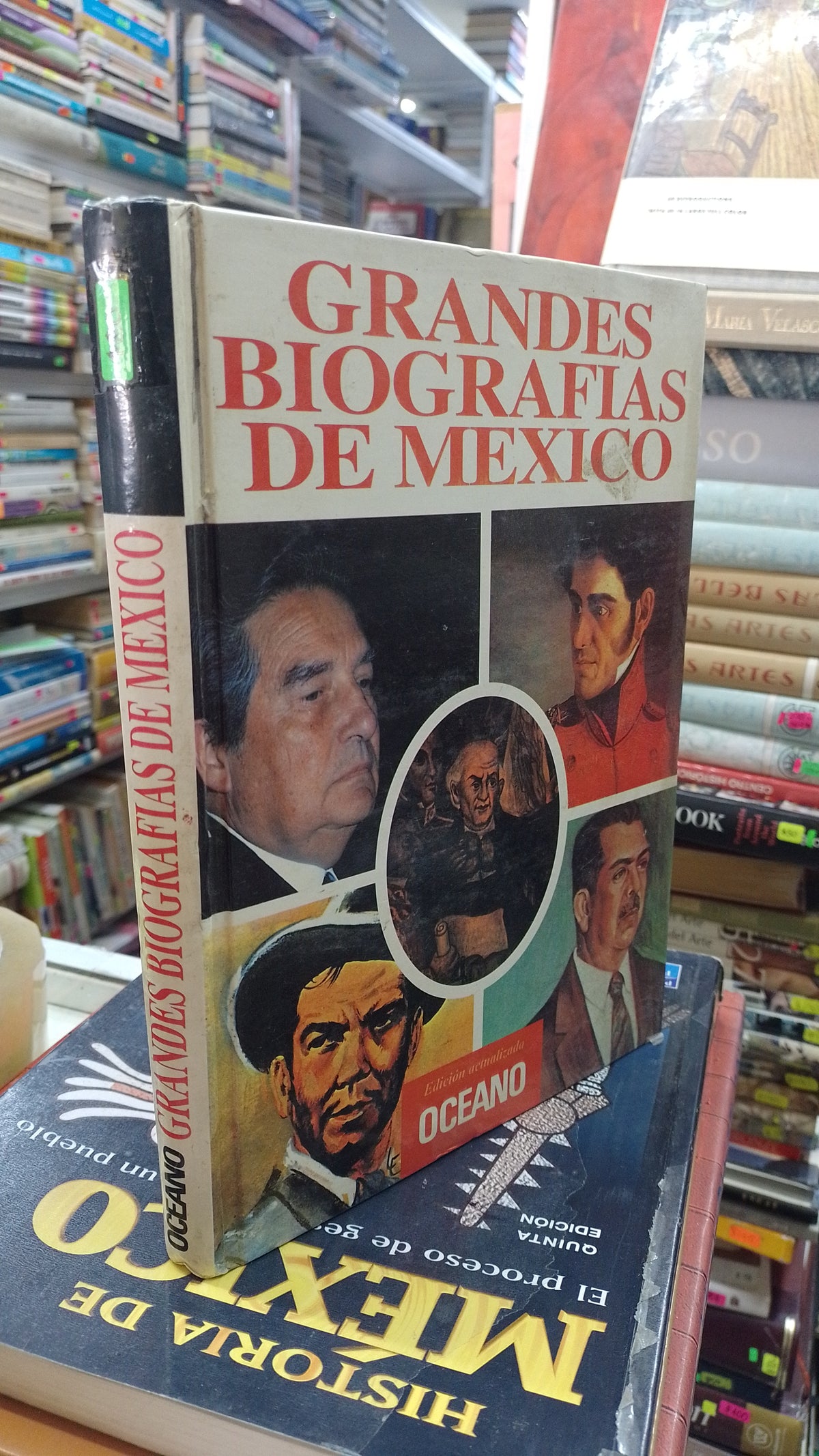 GRANDES BIOGRAFIAS DE MEXICO EDICION ACTUALIZADA POR OCEANO USADO HISTORIA JUAREZ 507
