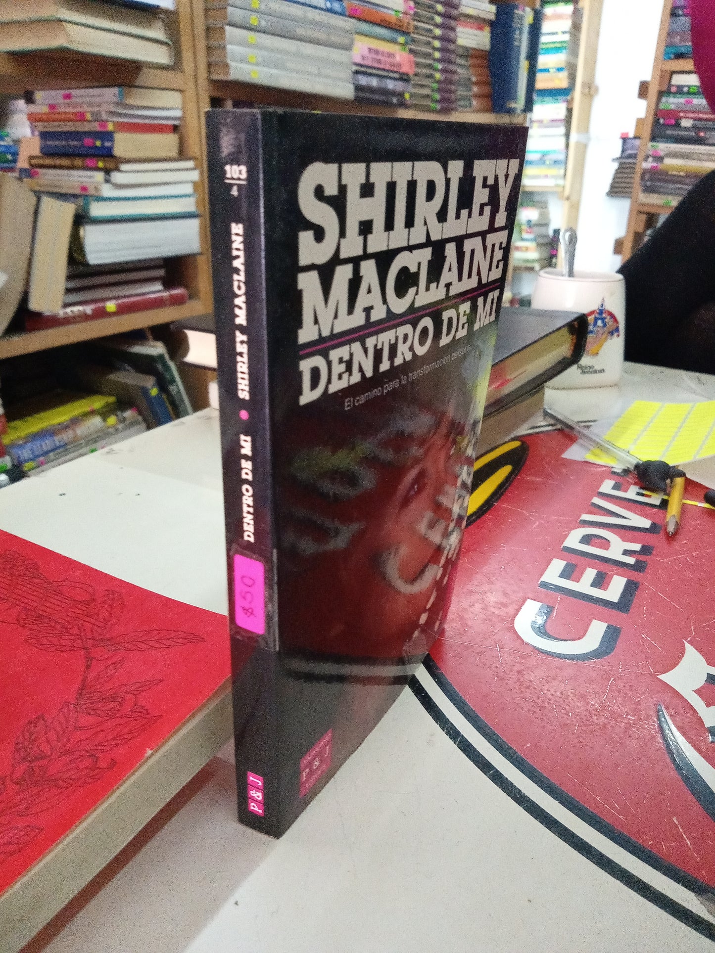 SHIRLEY MACLAINE DENTRO DE MI USADO NOVELA LITERARIO 207