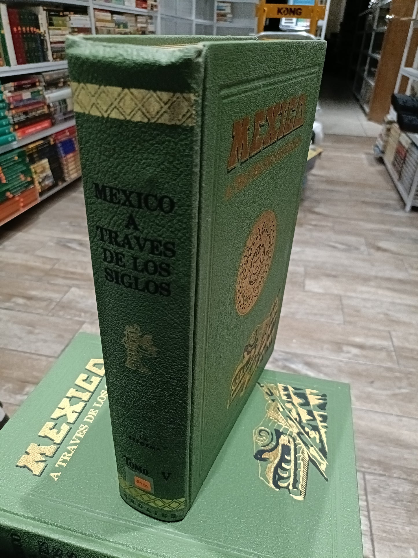 MEXICO A TRAVES DE LOS SIGLOS TOMO V POR D JOSE VIGIL USADO HISTORIA JUAREZ 515
