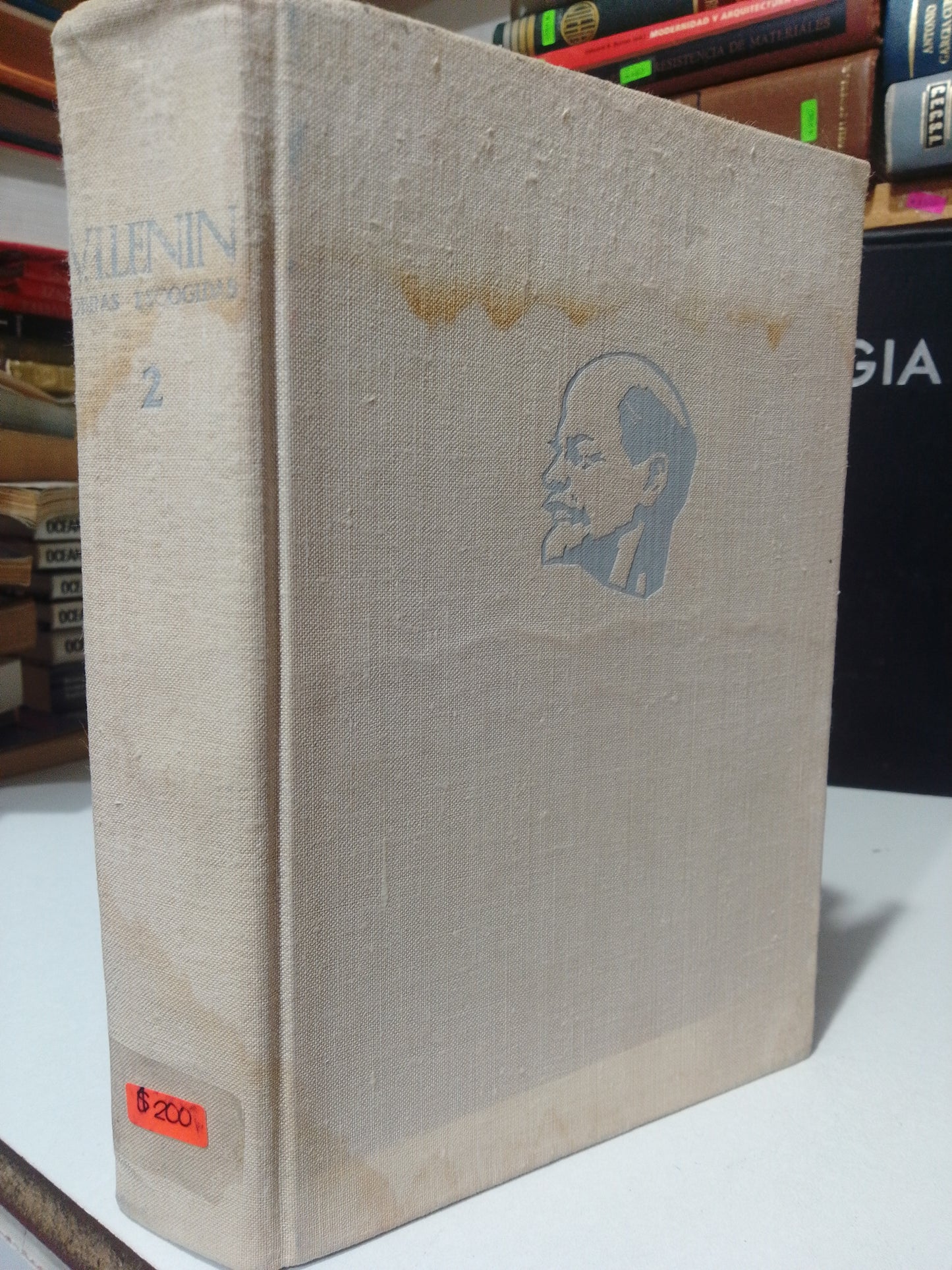 OBRAS ESCOGIDAS TOMO 2 POR V.I.LENIN USADO FILOSOFIA JUAREZ