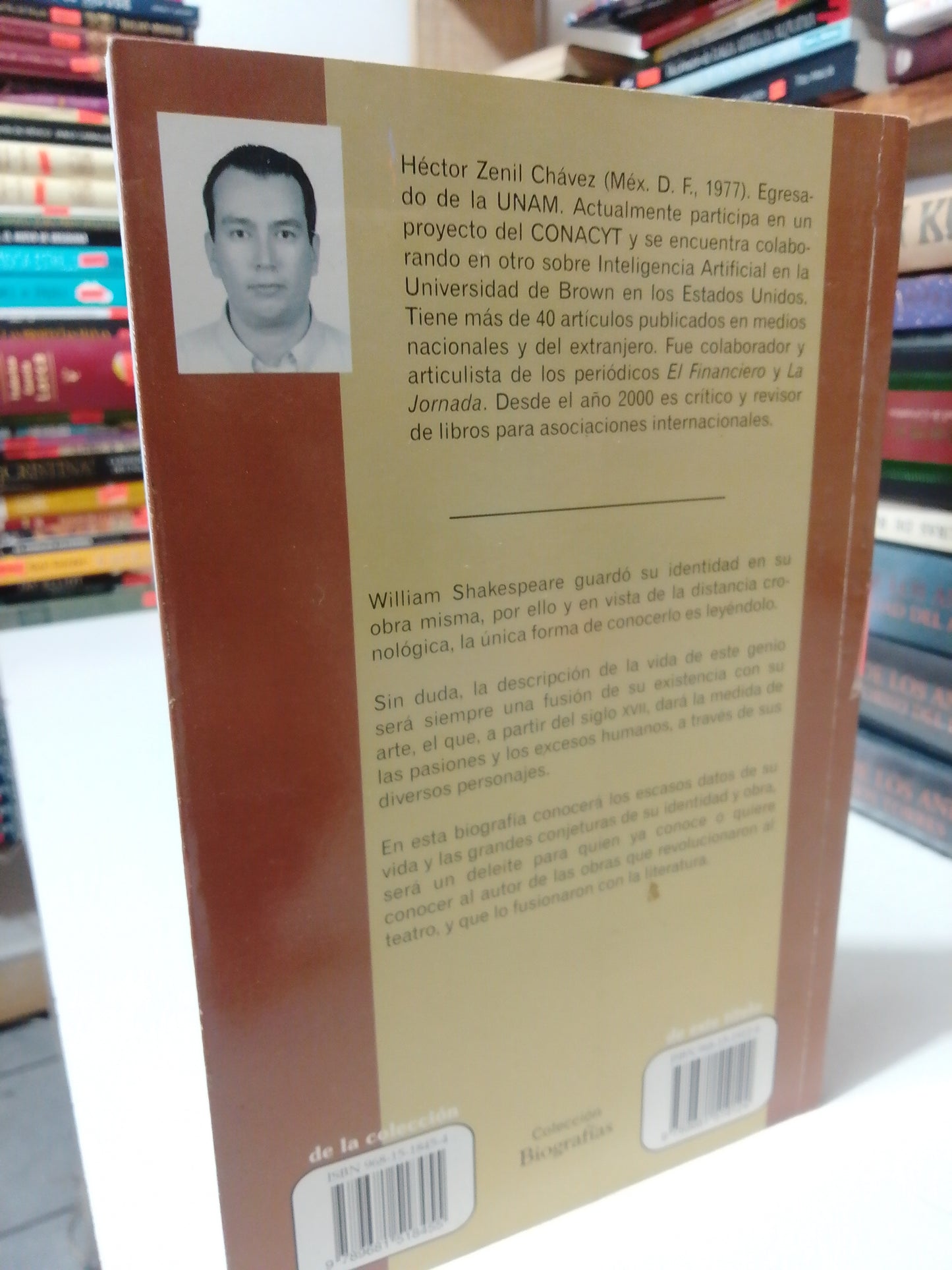 WILLIAM SHAKESPEARE POR HECTOR ZENIL CHAVEZ USADO NOVELA JUÁREZ