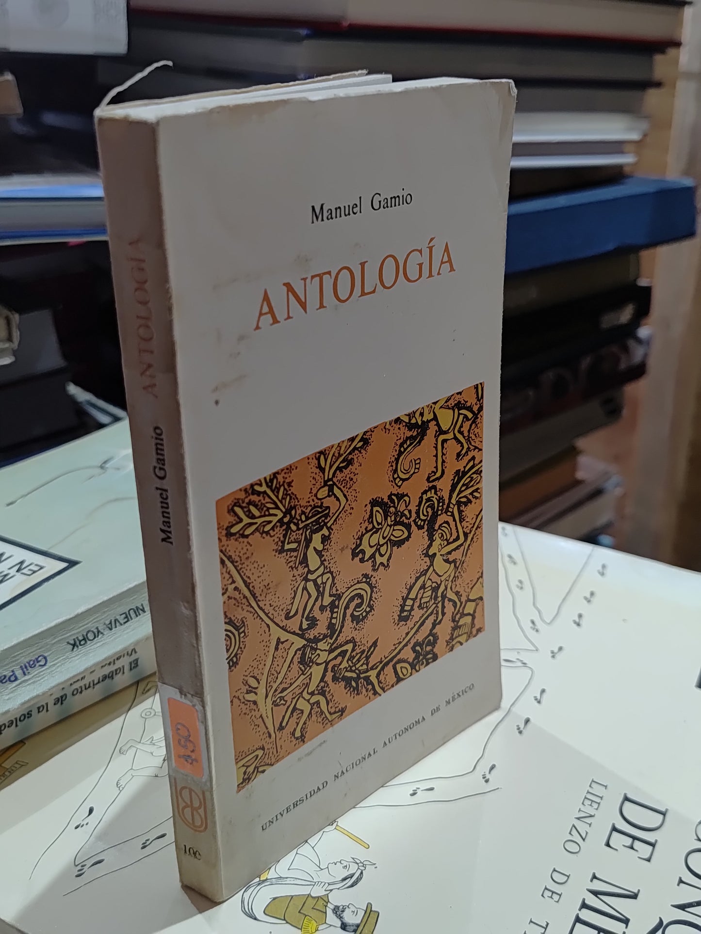 ANTOLOGIA POR MANUEL GAMIO USADO NOVELAS JUAREZ 515