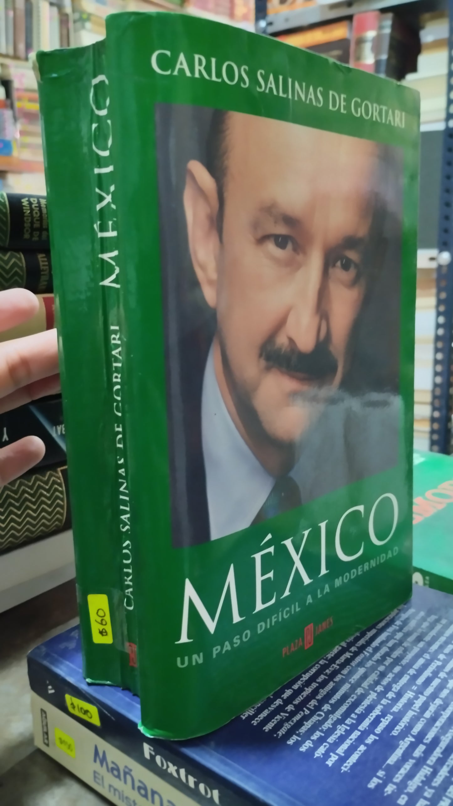 MEXICO POR CARLOS SALINAS DE GORTARI LIBRO USADO POLITICA ALDAMA