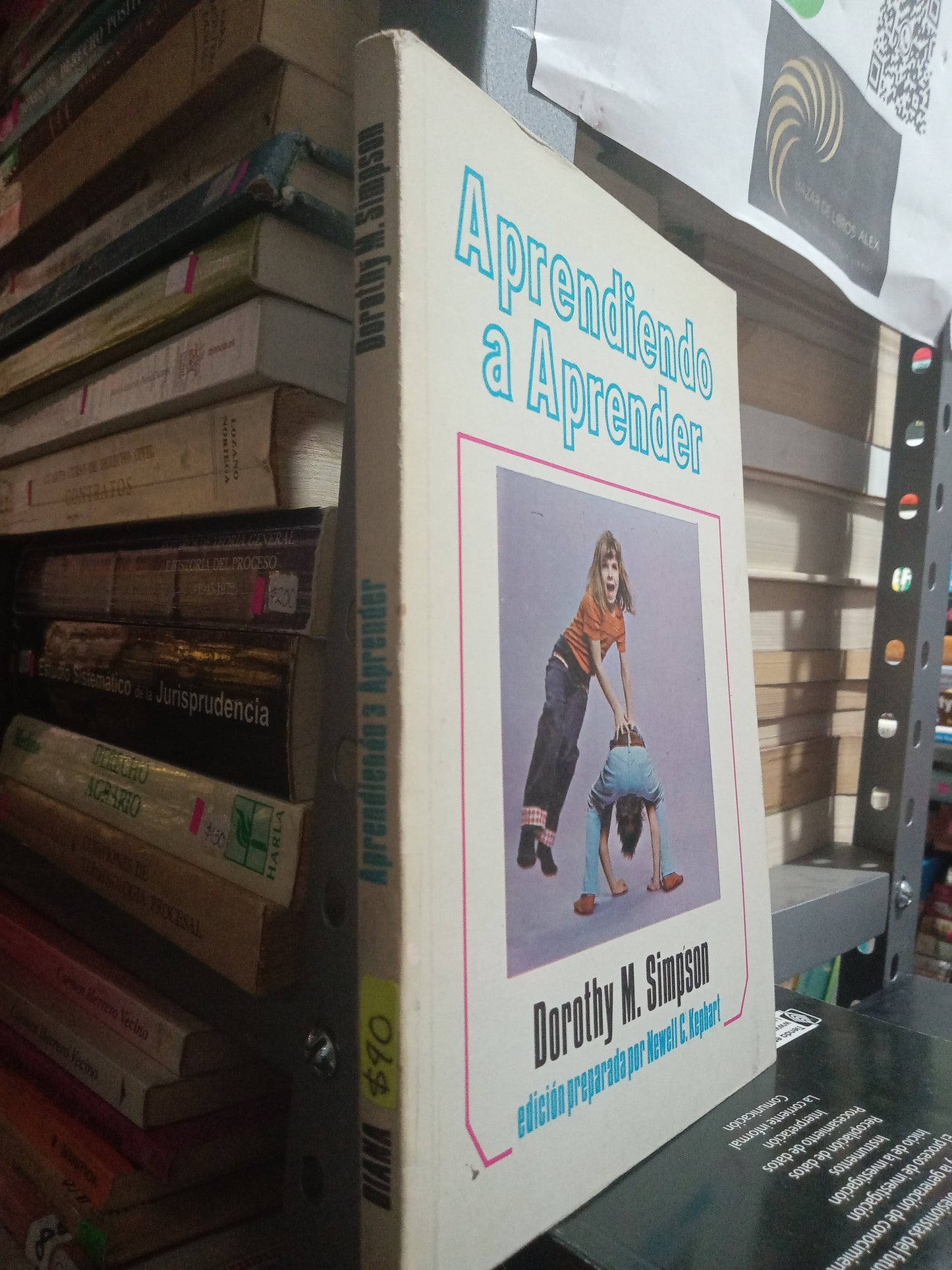 APRENDIENDO A APRENDER POR DOROTHY M SIMPSON USADO EDUCACION JUAREZ