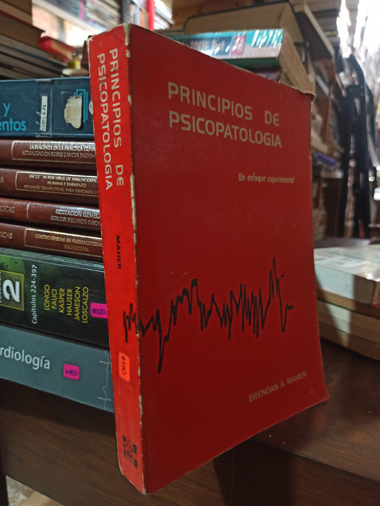 PRINCIPIOS DE PSICOPATOLOGIA POR BRENDAN A. MAHER USADO SALUD ALDAMA