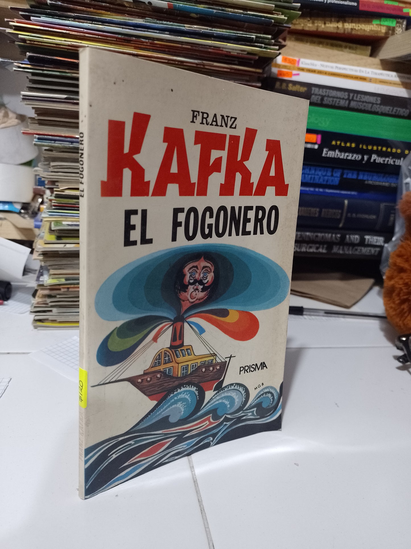 EL FOGONERO POR FRANZ KAFKA USADO NOVELA JUAREZ 507