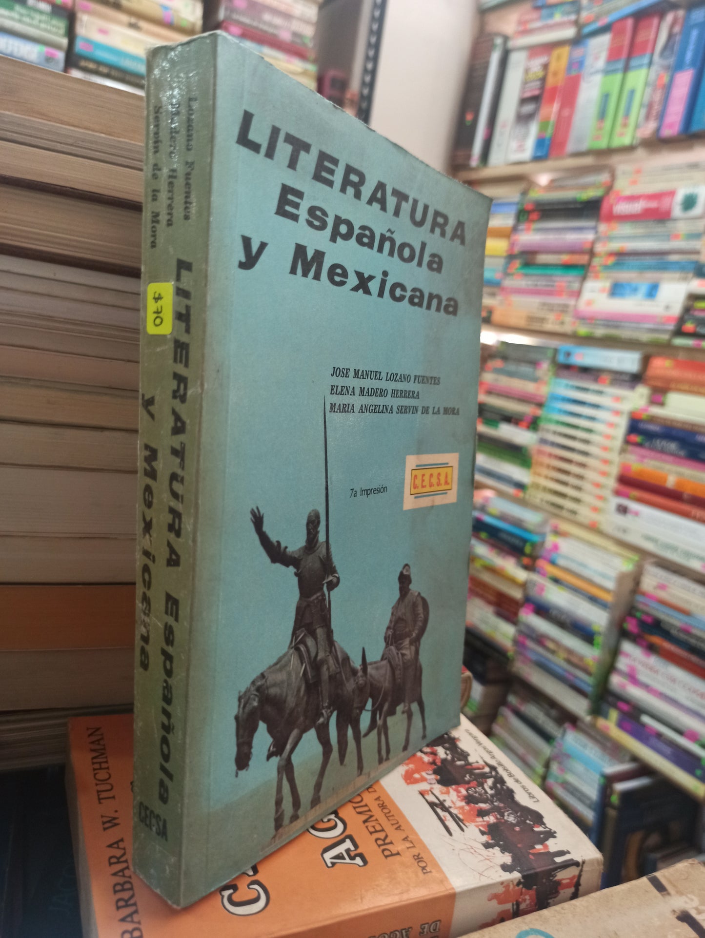 LITERATURA ESPAÑOLA Y MEXICANAPOR JOSE MANUEL LOZANO FUENTES USADO NOVELAS ALDAMA