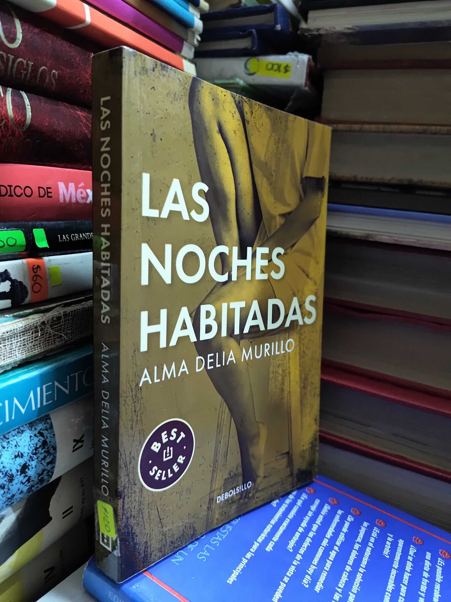 LAS NOCHES HABITADAS POR ALMA DELIA MURILLO USADO NOVELAS JUAREZ 507