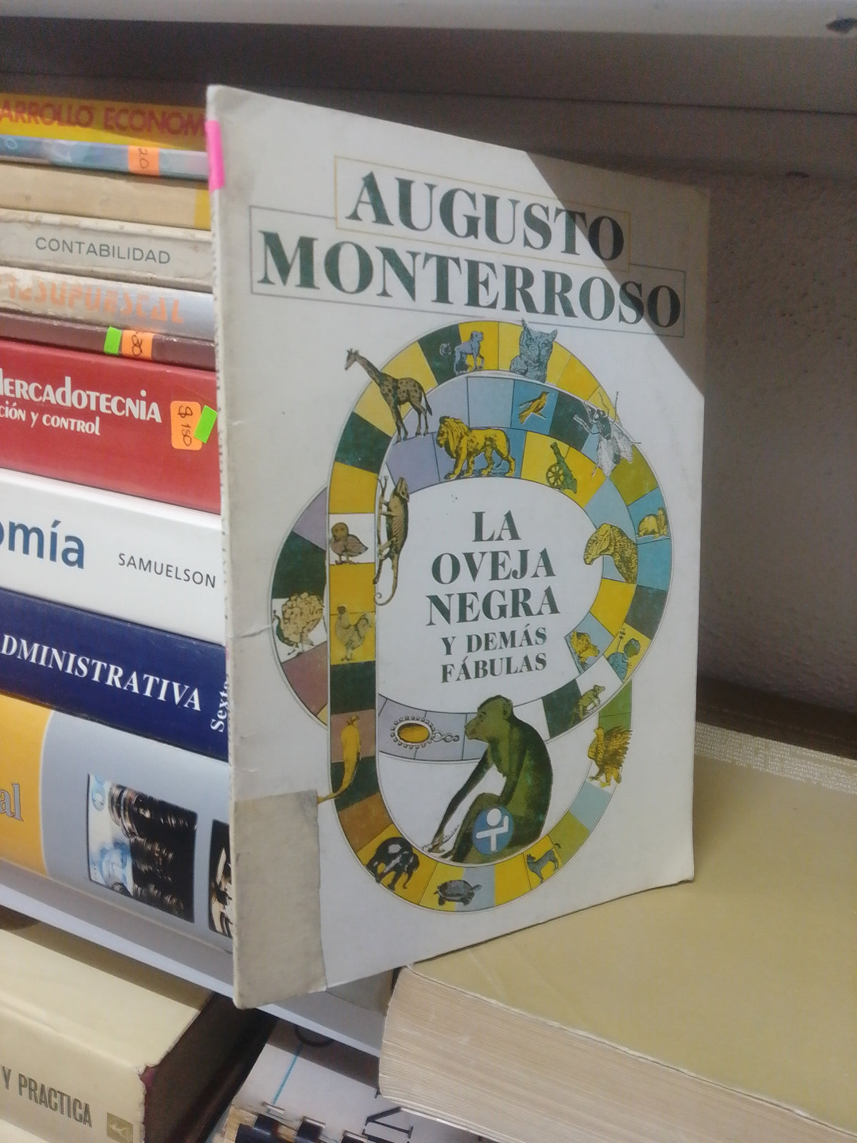 LA OVEJA NEGRA Y DEMAS FABULAS POR AUGUSTO MONTERROSO USADO INFANTIL JUAREZ 515