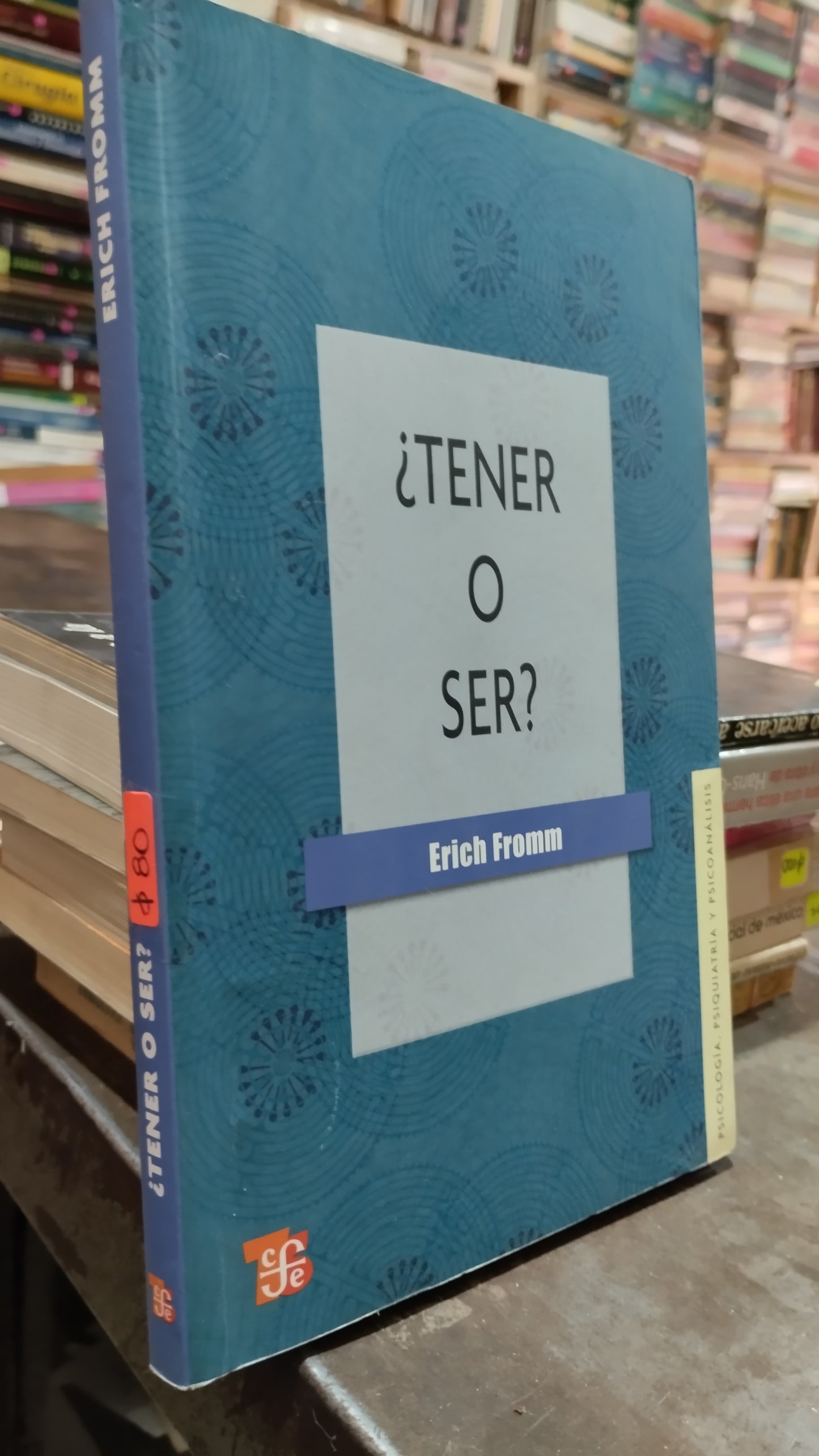 TENER O SER POR ERICH FROMM LIBRO USADO SOCIOLOGIA ALDAMA