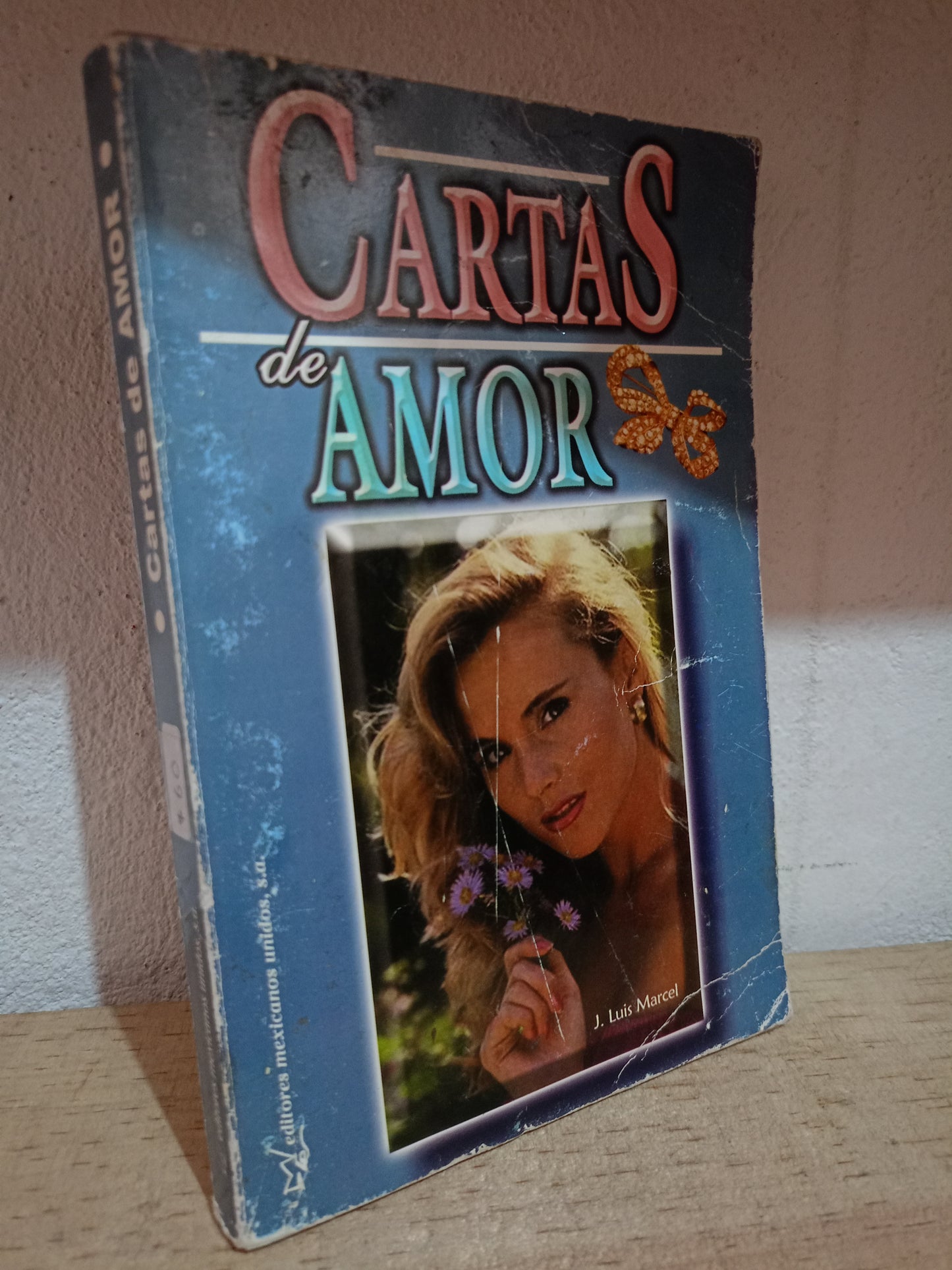 CARTAS DE AMOR POR J. LUIS MARCEL USADO NOVELA LITERARIO 305