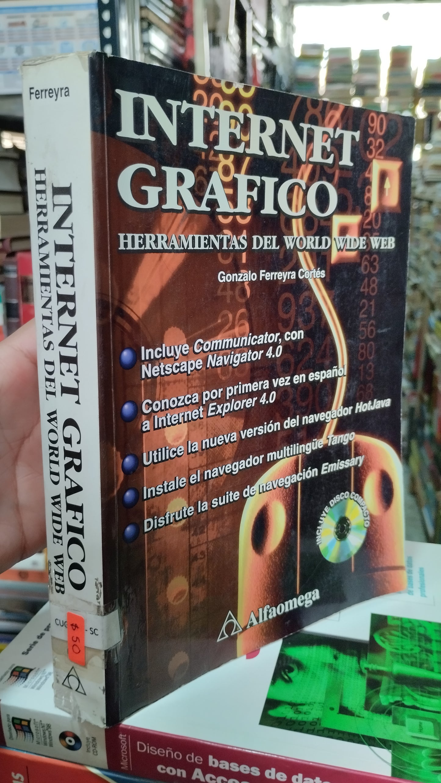 INTERNET GRAFICO HERRAMIENTAS DEL WORLD WIDE WEB LIBRO USADO COMPUTACION ALDAMA