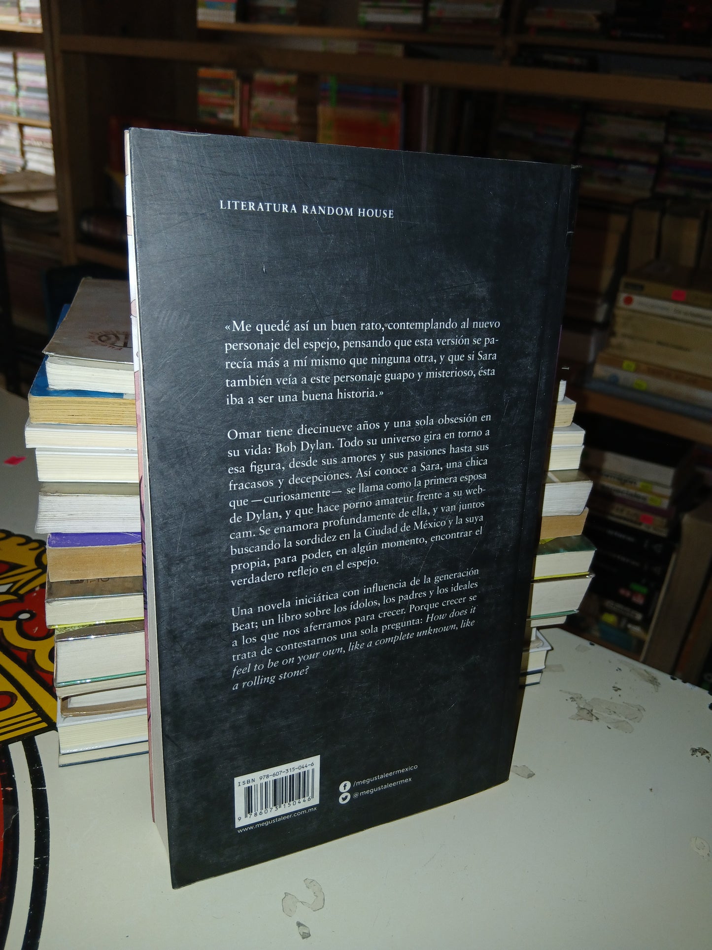 ADIOS A DYLAN POR ALEJANDRO CARRILLO USADO NOVELA LITERARIO 207