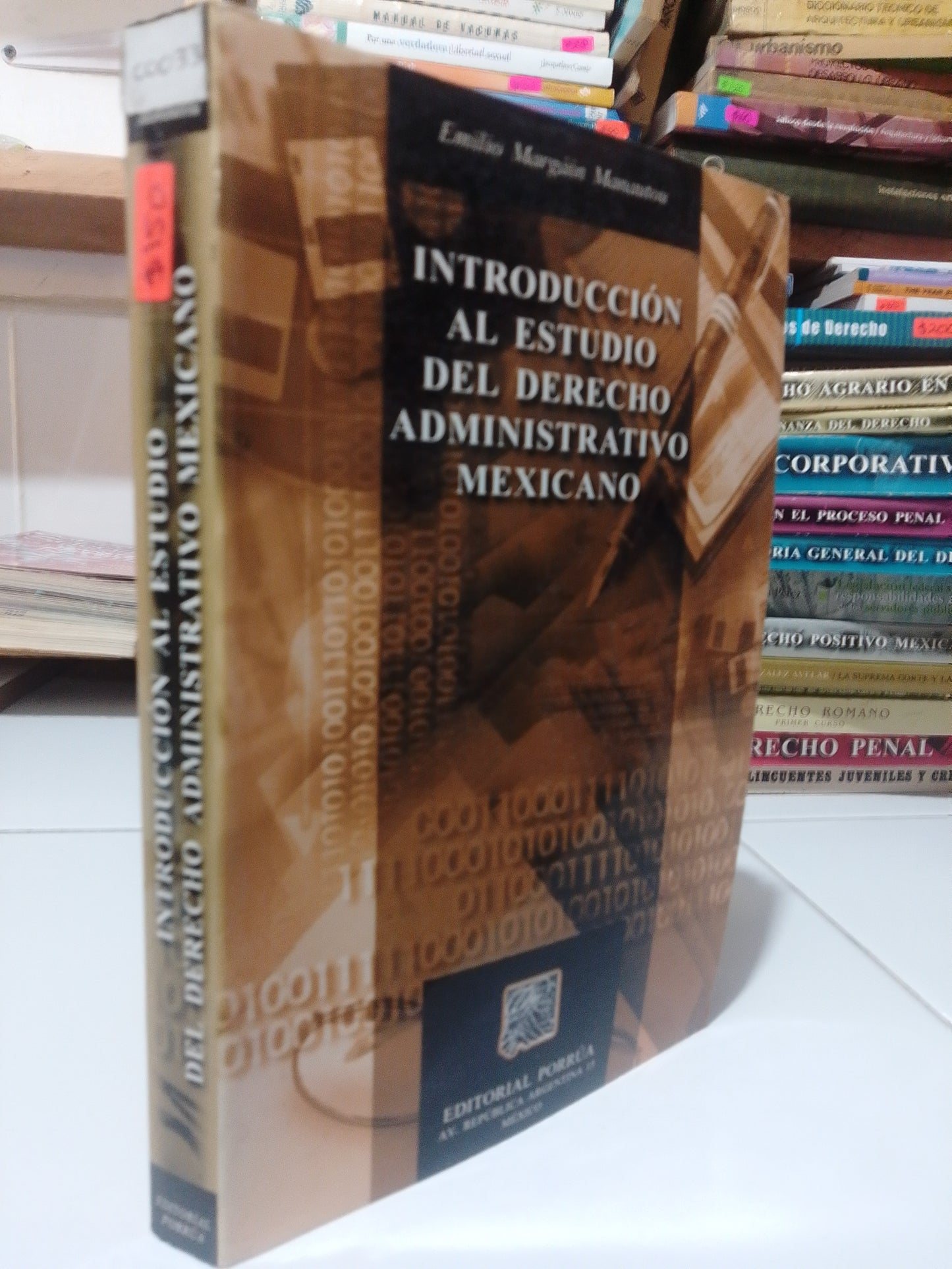 INTRODUCCION AL ESTUDIO DEL DERECHO ADMINISTRATIVO MEXICANO POR EMILIO MARGAIN USADO DERECHO JUAREZ