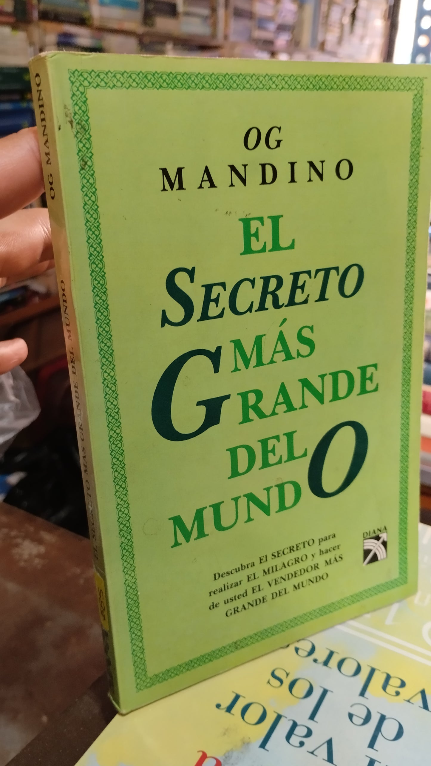 EL SECRETO MAS GRANDE DEL MUNDO POR OG MANDINO LIBRO USADO SUPERACION PERSONAL ALDAMA