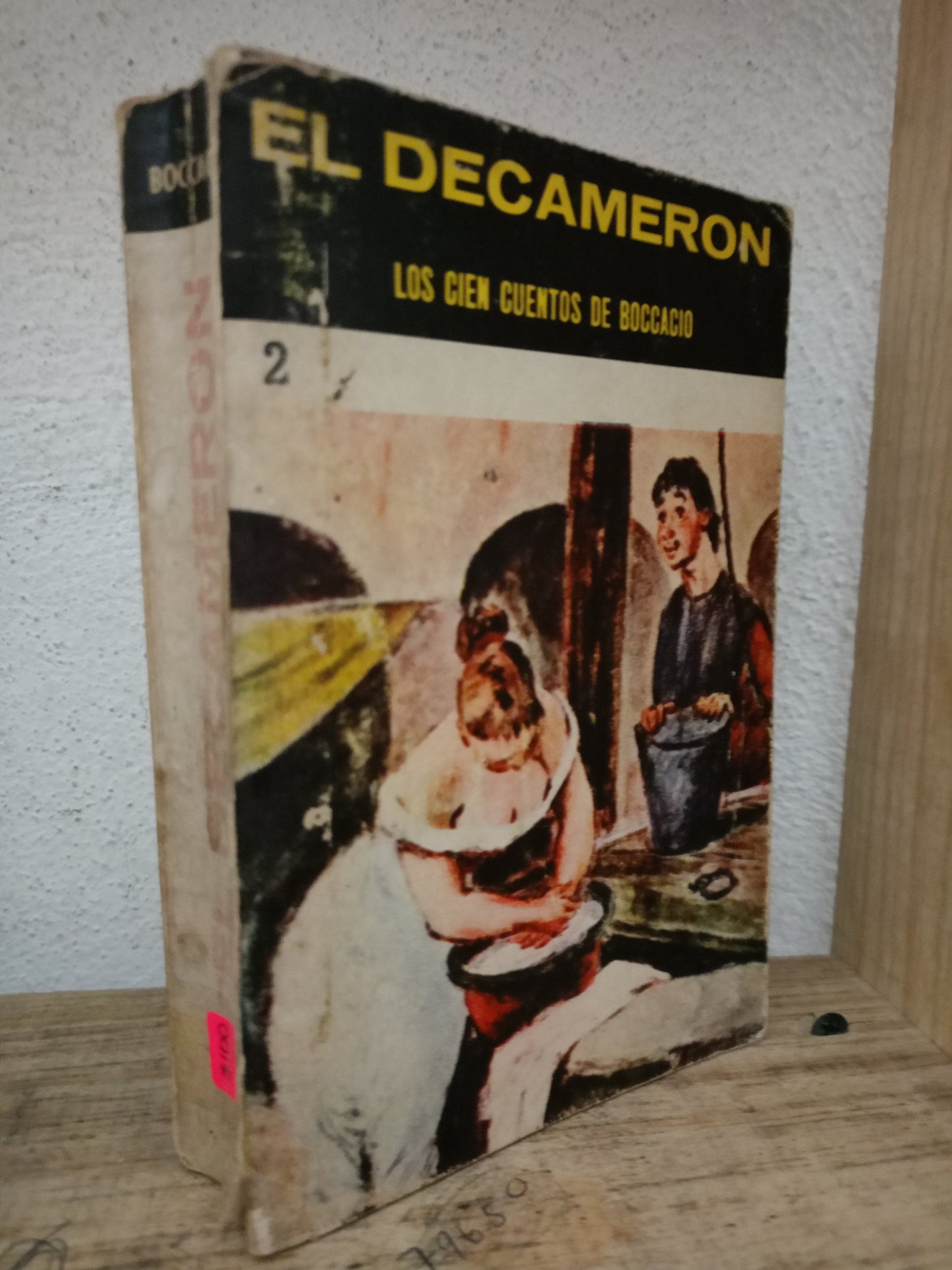 EL DECAMERON LOS CIEN CUENTOS DE BOCCACIO USADO NOVELA LITERARIO 305