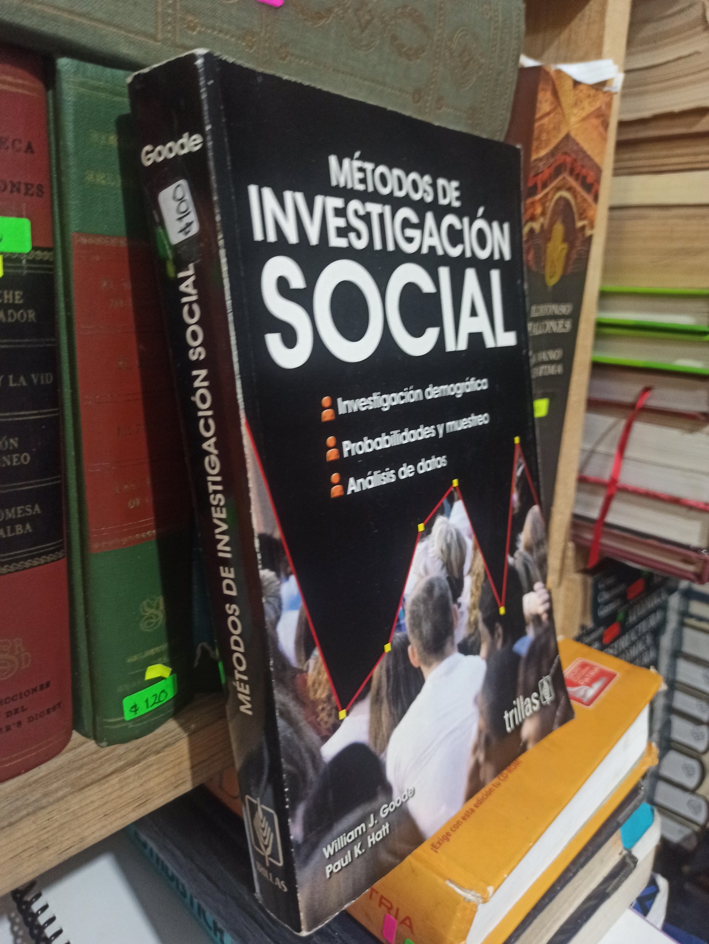 METODOS DE INVESTIGACION SOCIAL POR WILLIAM J. GOODE USADO EDUCACIÓN JUÁREZ