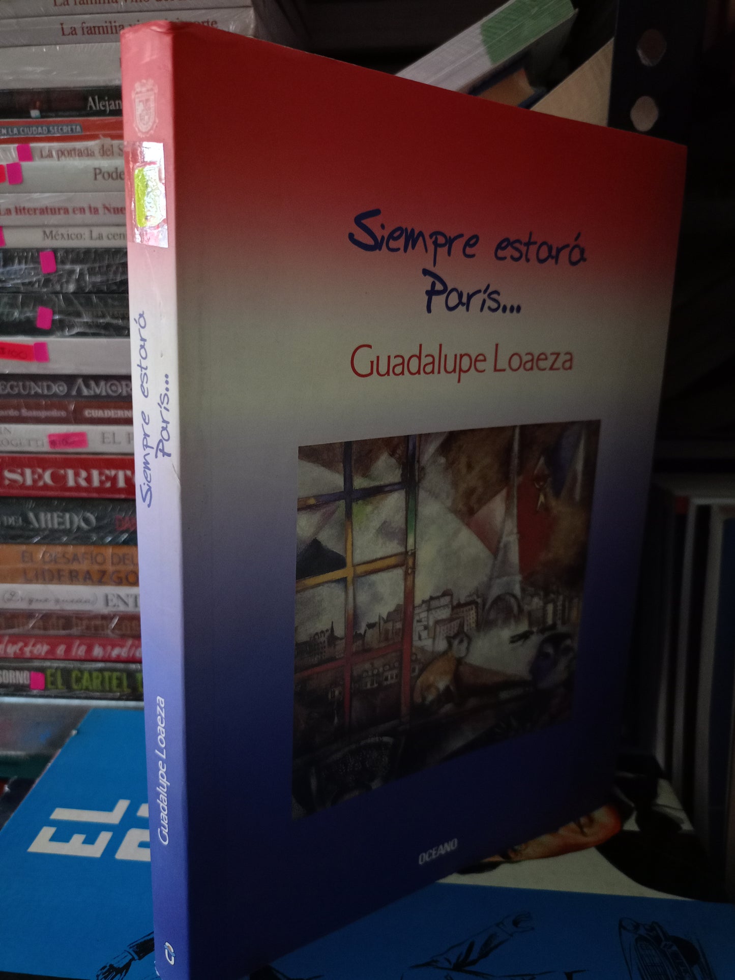 SIEMPRE ESTARA PARIS POR GUADALUPE LOAEZA USADO HISTORIA LITERARIO 305