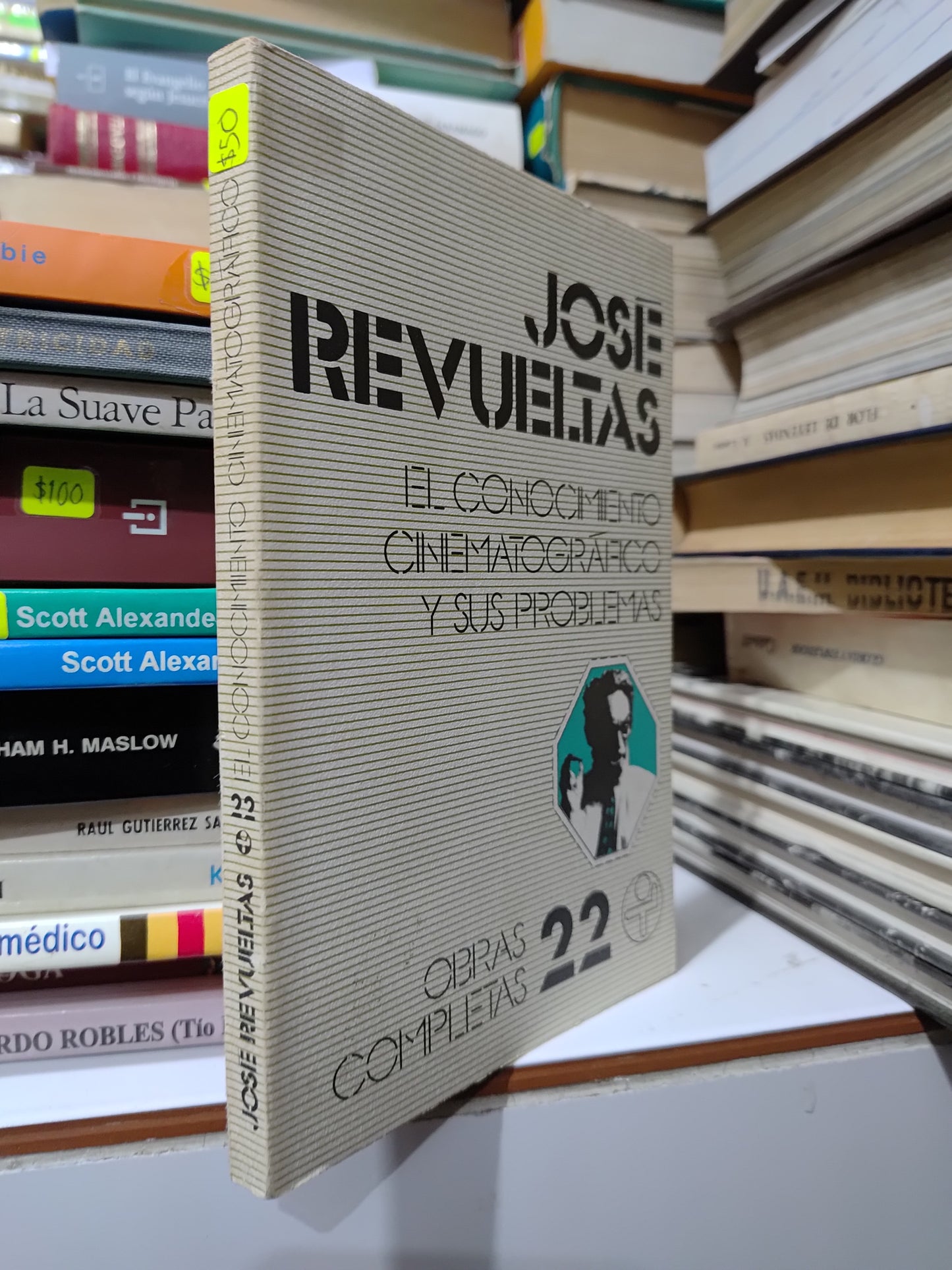 EL CONOCIMIENTO CINEMATOGRAFICO Y SUS PROBLEMAS POR JOSE REVUELTAS USADO NOVELAS JUAREZ 507