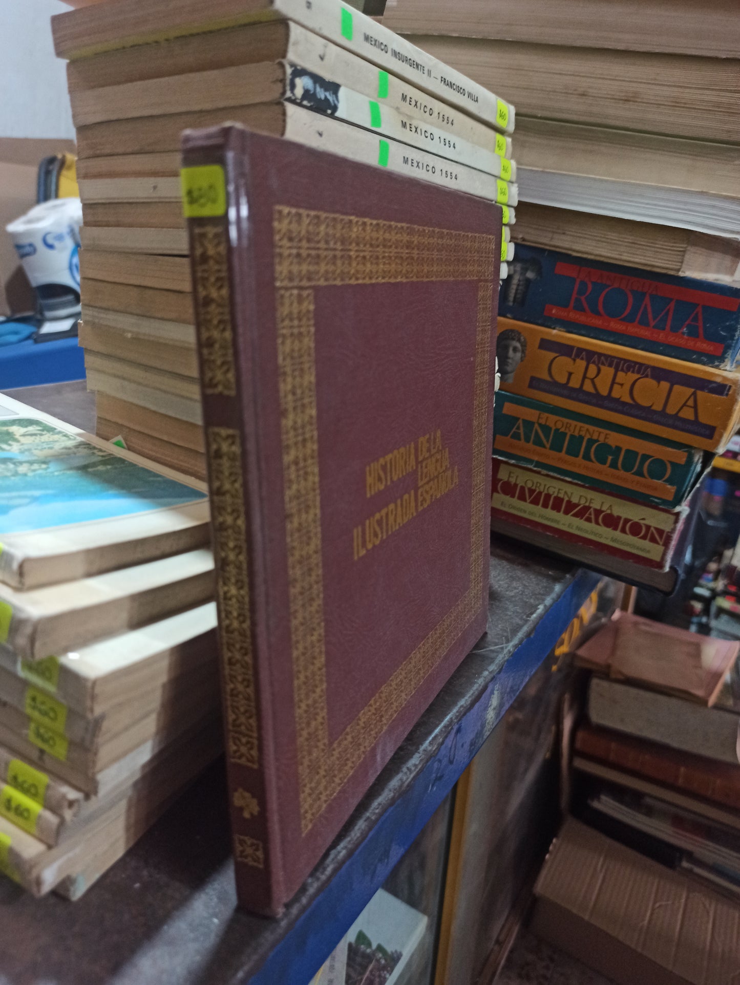 HISTORIA DE LA LENGUA ILUSTRADA ESPAÑOLA POR VICTOR CIVITA USADO HISTORIA ALDAMA
