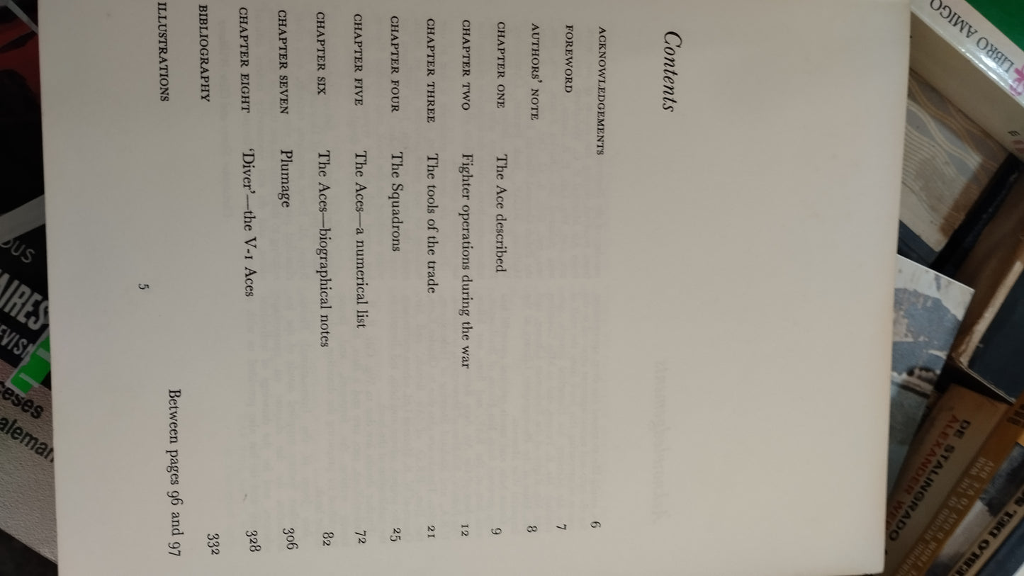 ACES HIGH POR CHRISTOPHER SHORES & CLIVE WILLIAMS LIBRO USADO HISTORIA ALDAMA